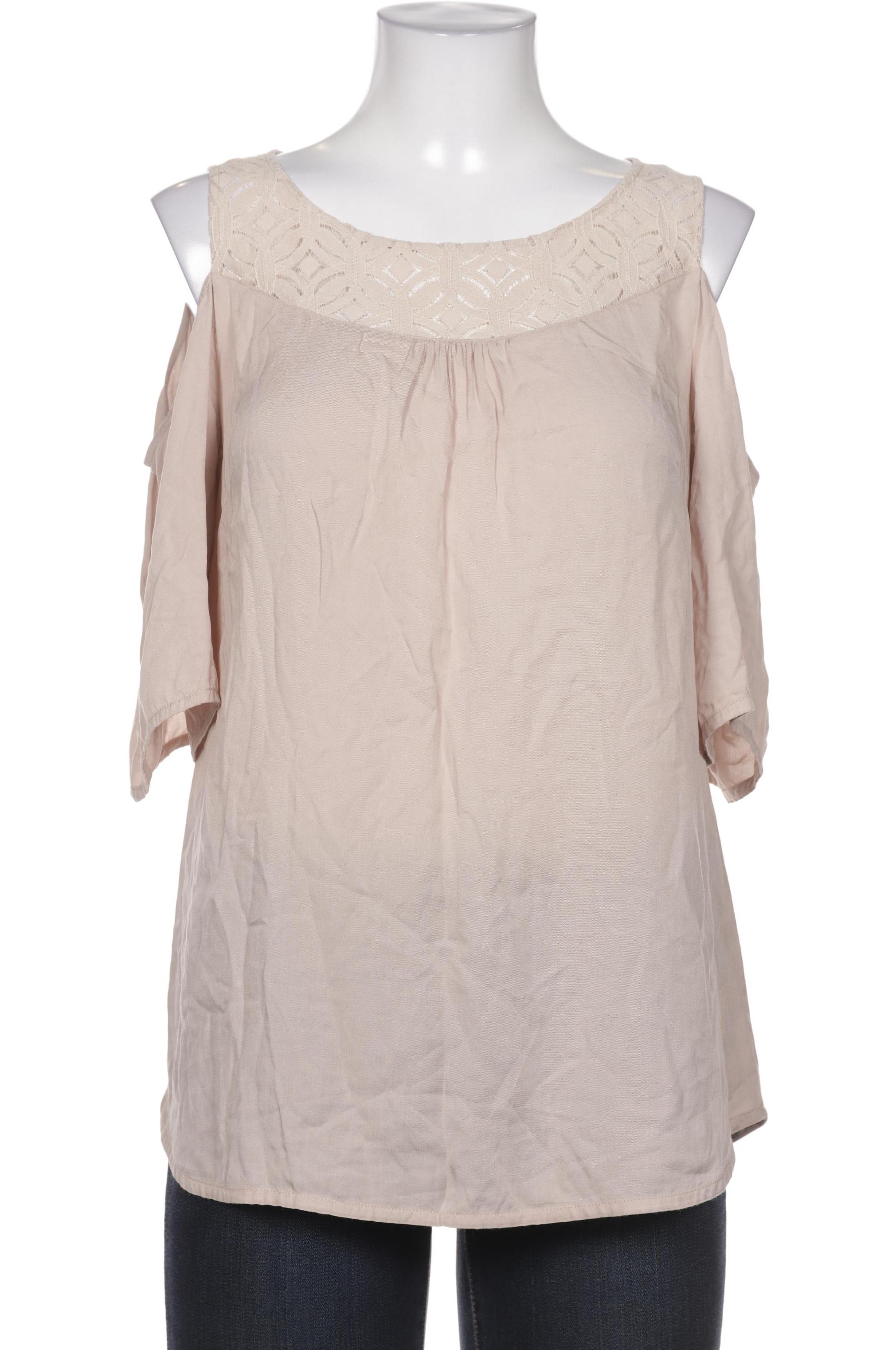 

Comma Damen Bluse, beige, Gr. 36