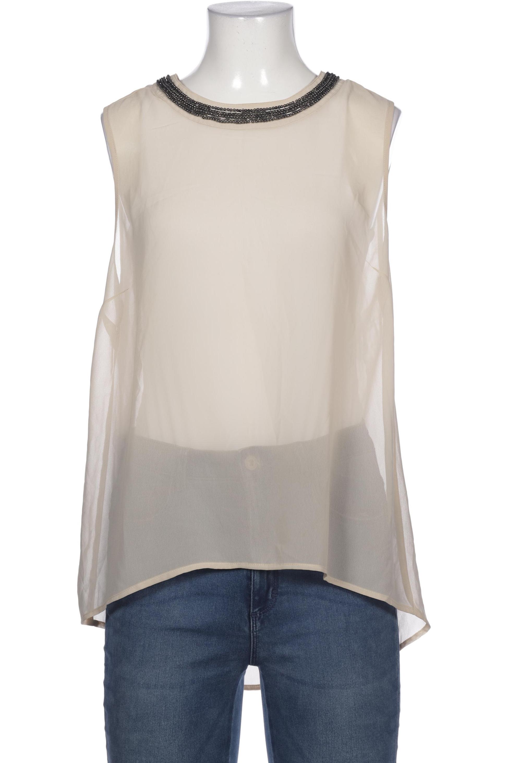 

Comma Damen Bluse, beige, Gr. 36