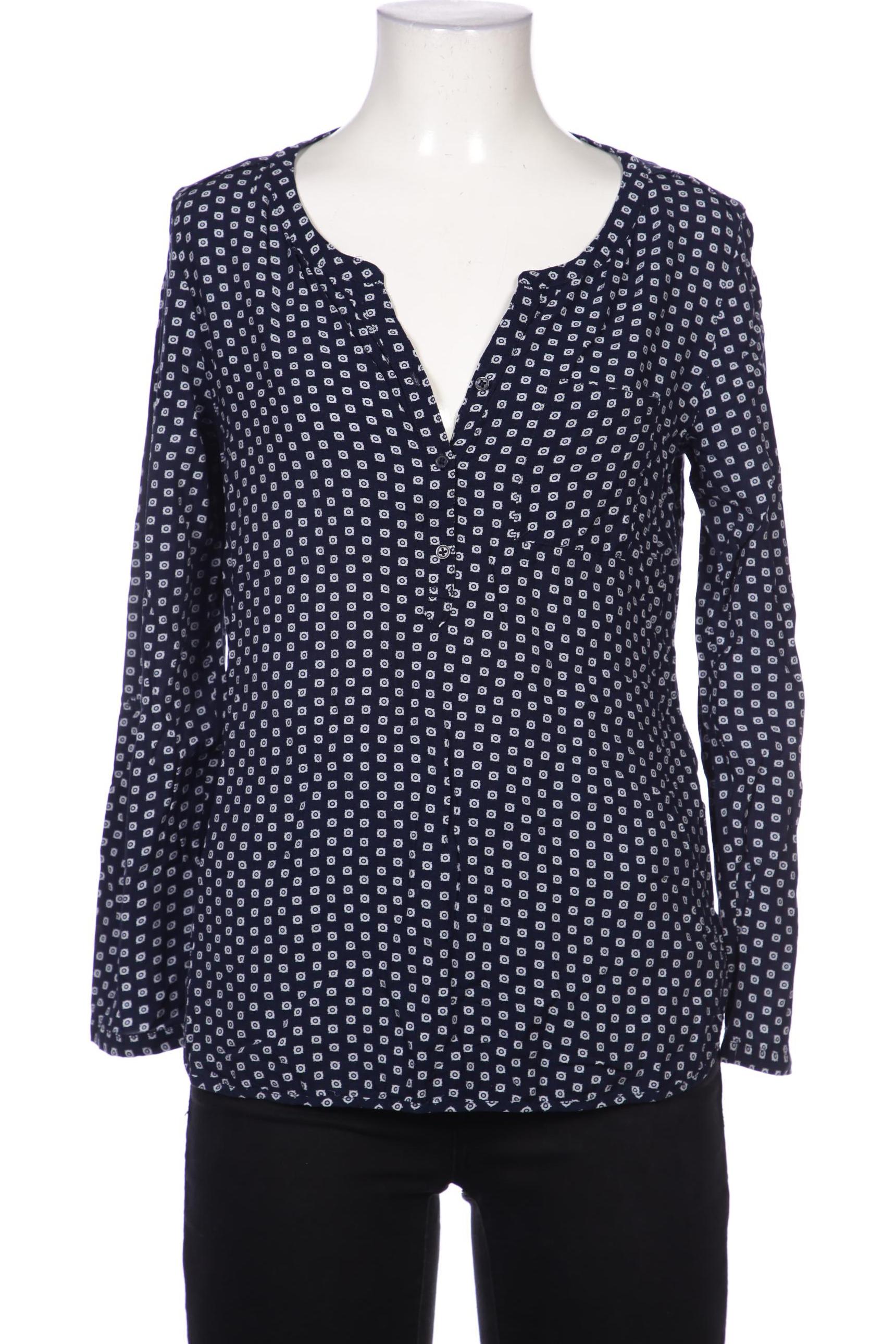 

Comma Damen Bluse, marineblau, Gr. 36