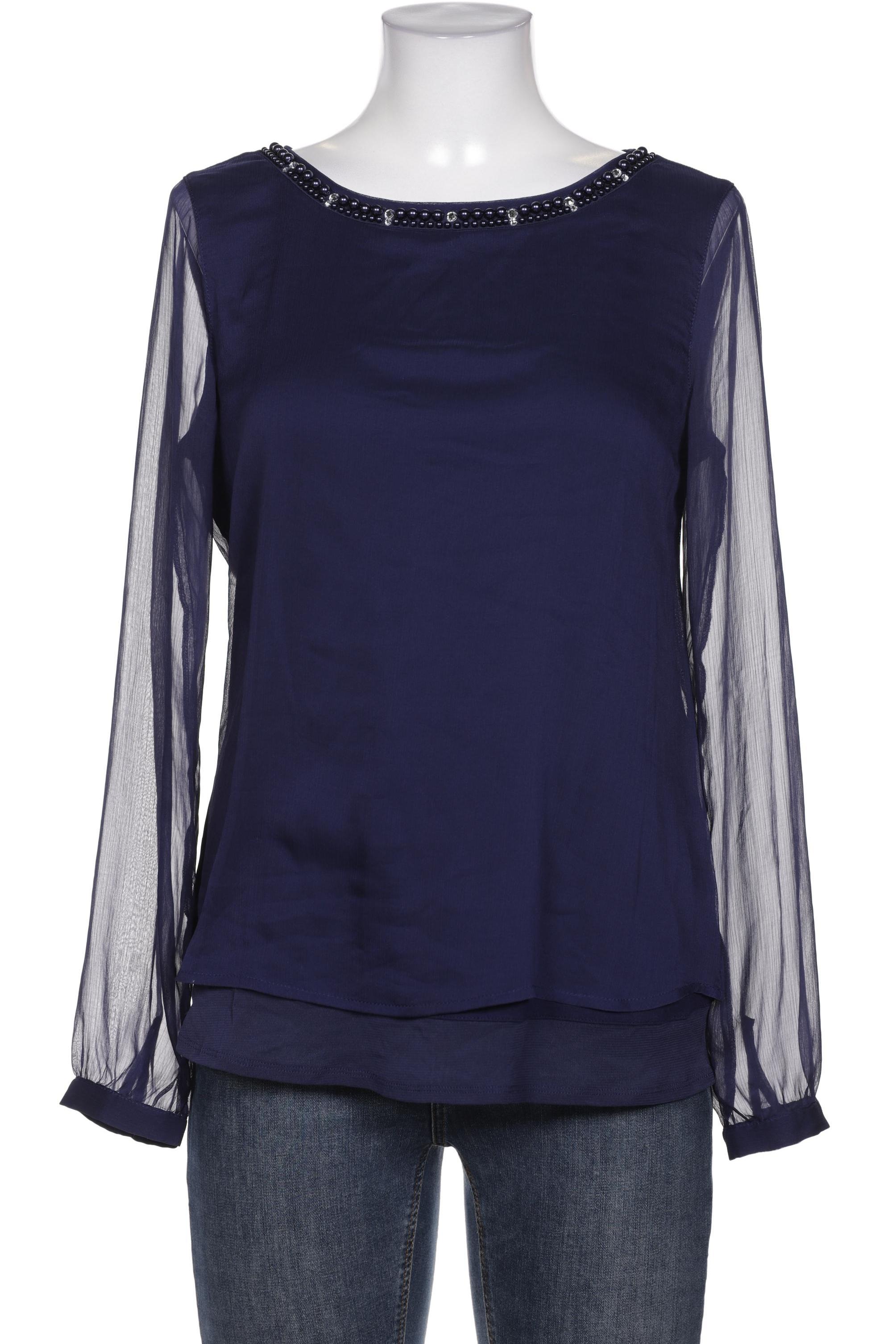 

Comma Damen Bluse, marineblau