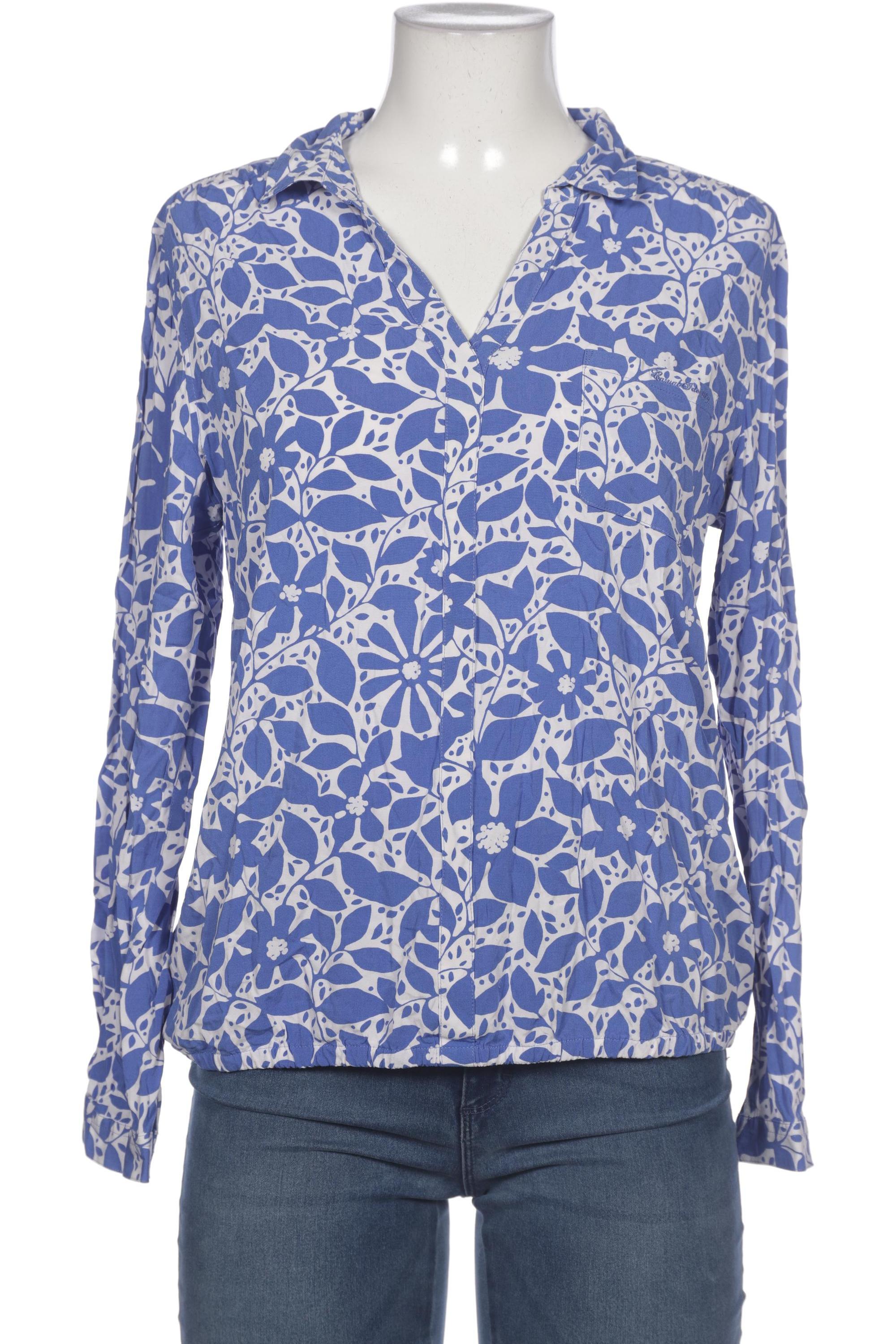 

Comma Damen Bluse, blau, Gr. 40