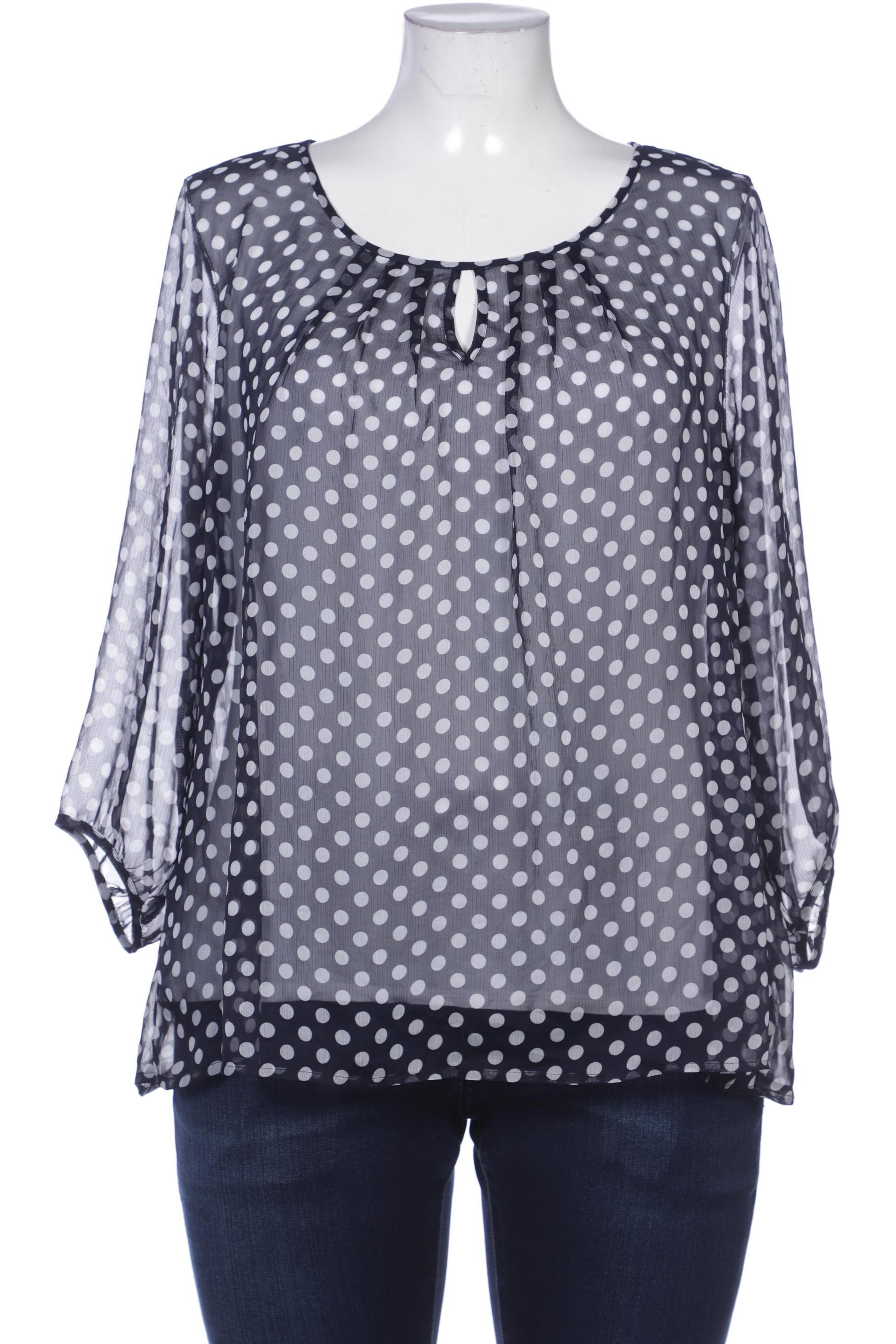 

Comma Damen Bluse, marineblau, Gr. 44