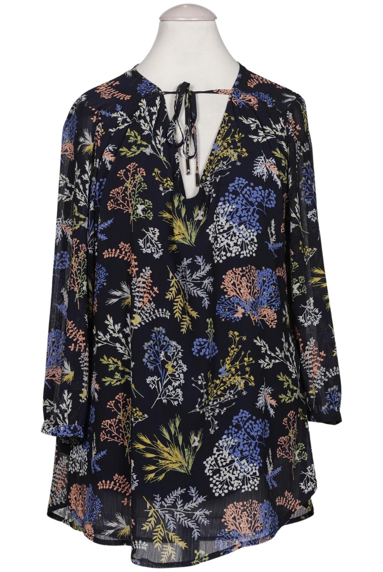 

Comma Damen Bluse, marineblau, Gr. 38