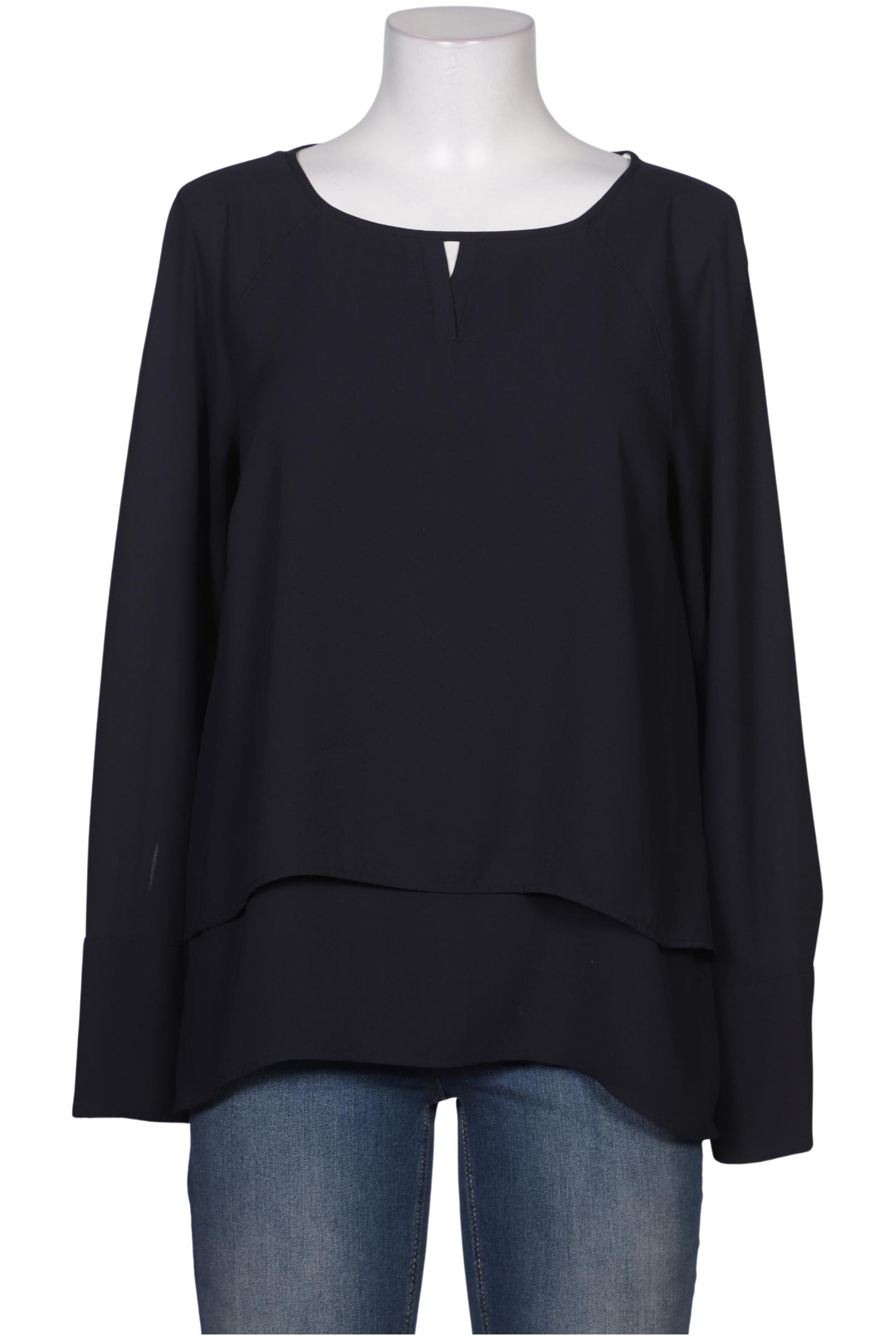 

Comma Damen Bluse, marineblau, Gr. 40