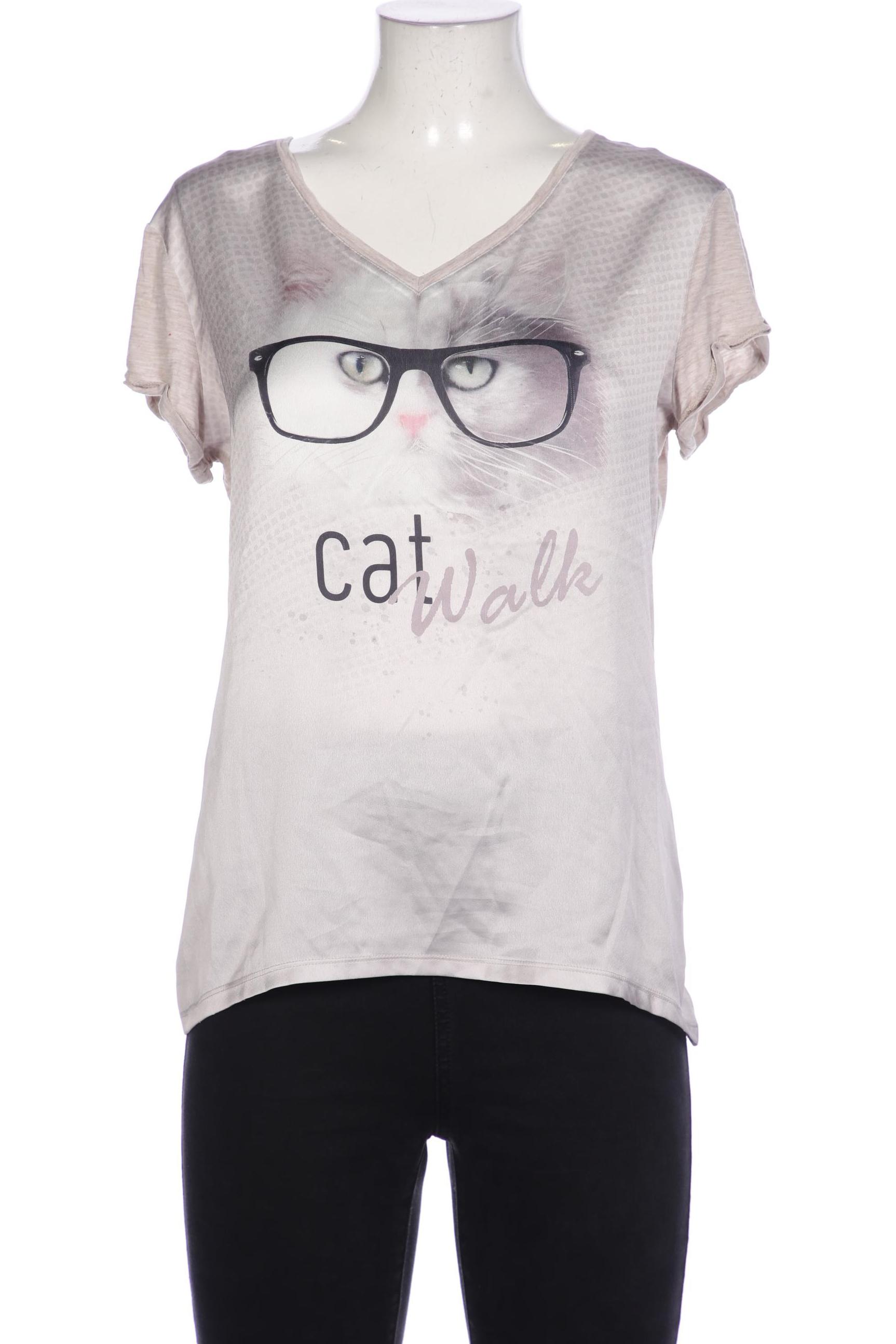 

Comma Damen Bluse, beige, Gr. 40