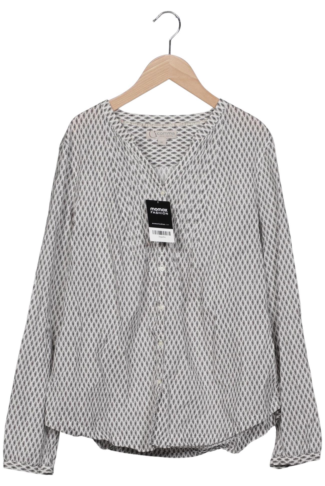 

Comma Damen Bluse, grau, Gr. 42