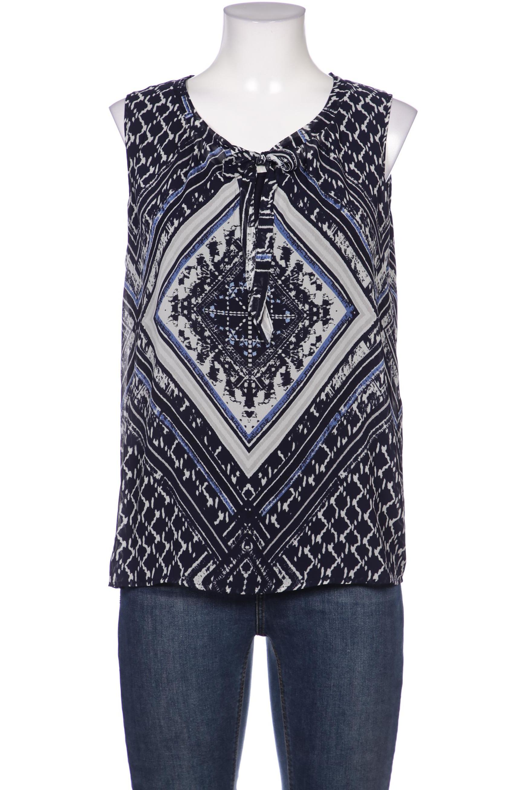

Comma Damen Bluse, marineblau, Gr. 38