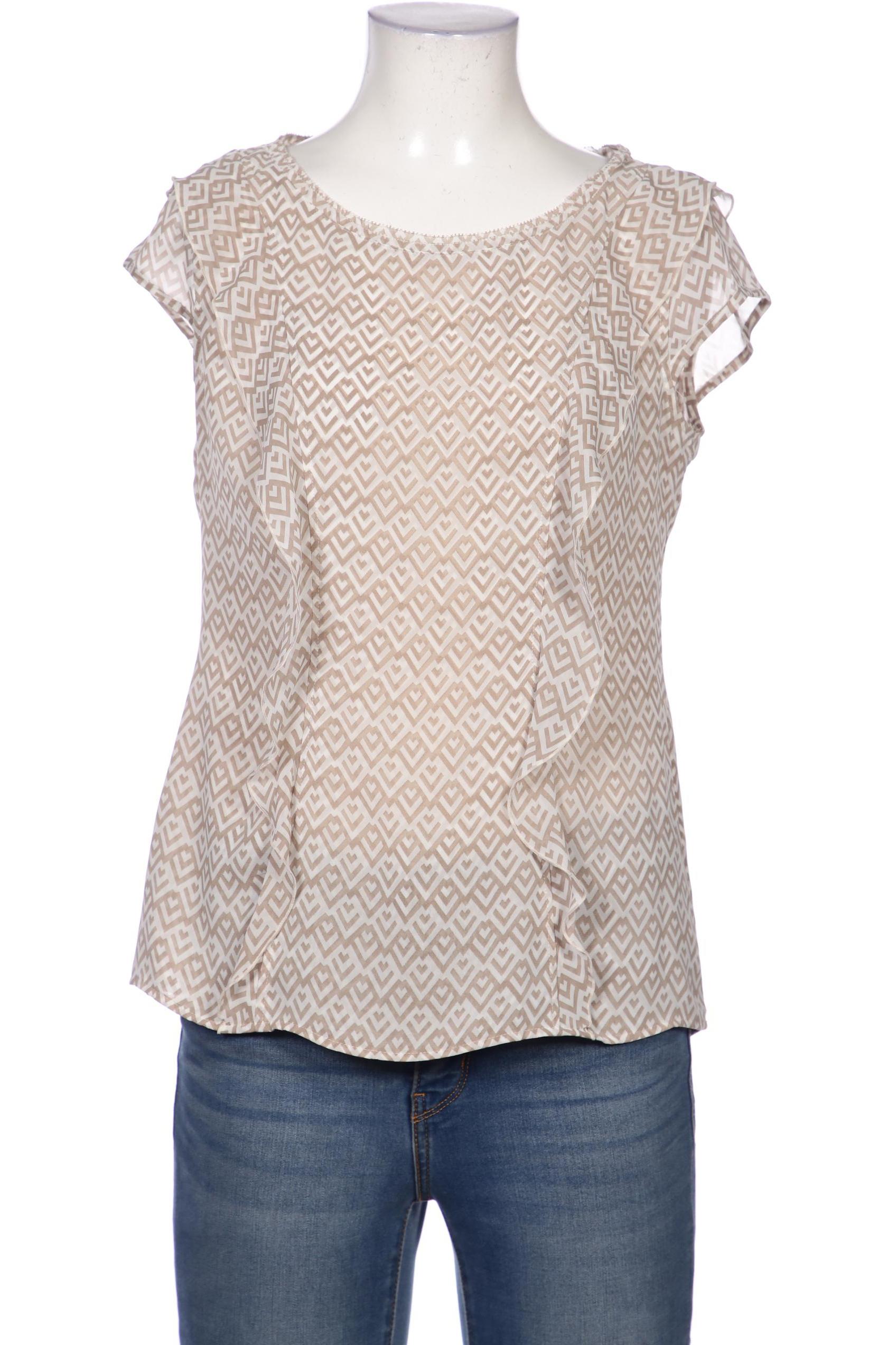 

Comma Damen Bluse, beige, Gr. 34