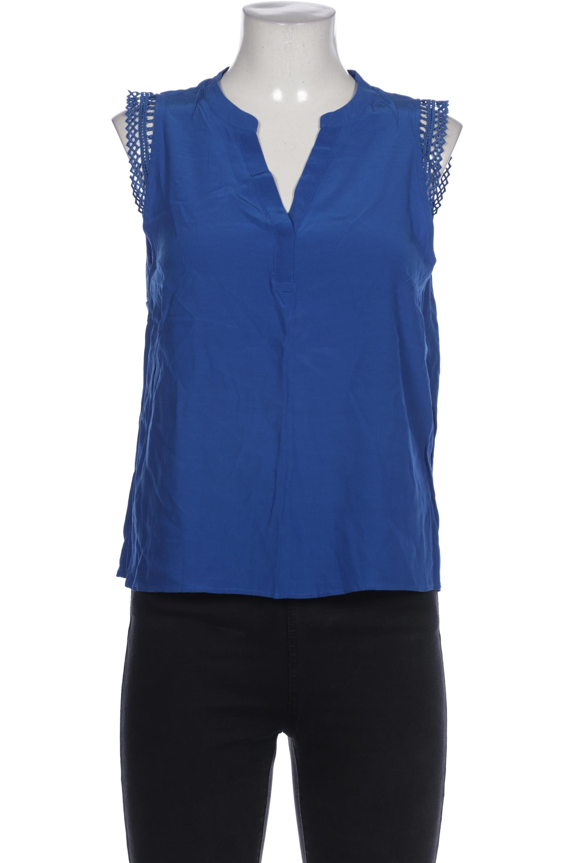 

Comma Damen Bluse, blau, Gr. 40