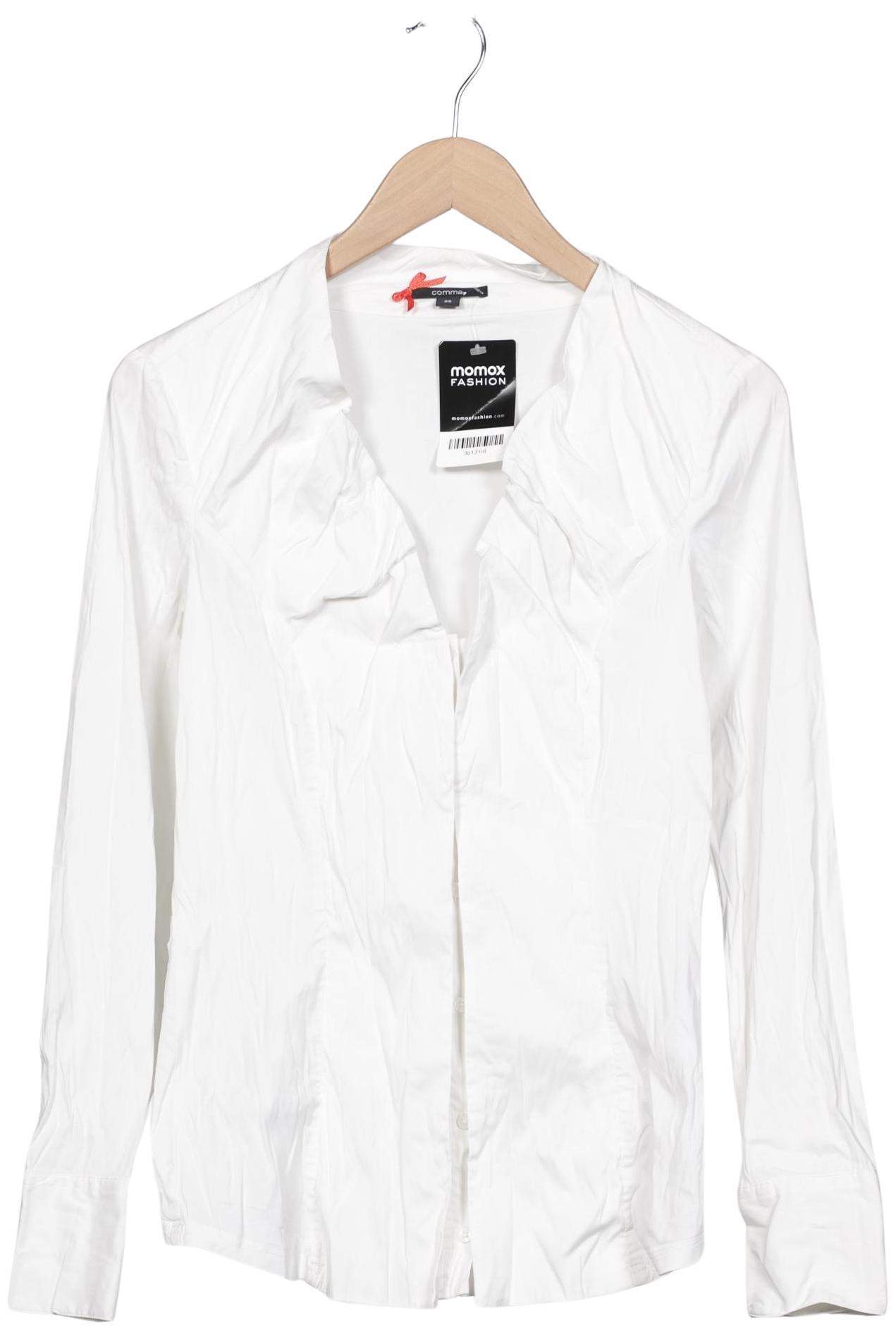 

Comma Damen Bluse, weiß, Gr. 36