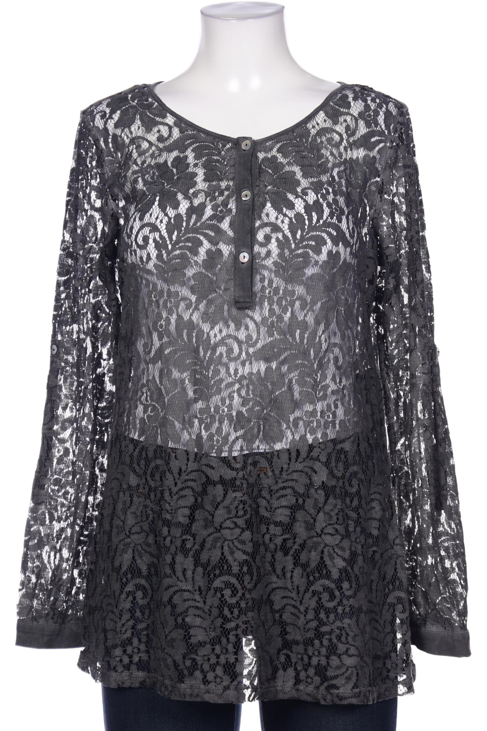 

Comma Damen Bluse, grau, Gr. 38