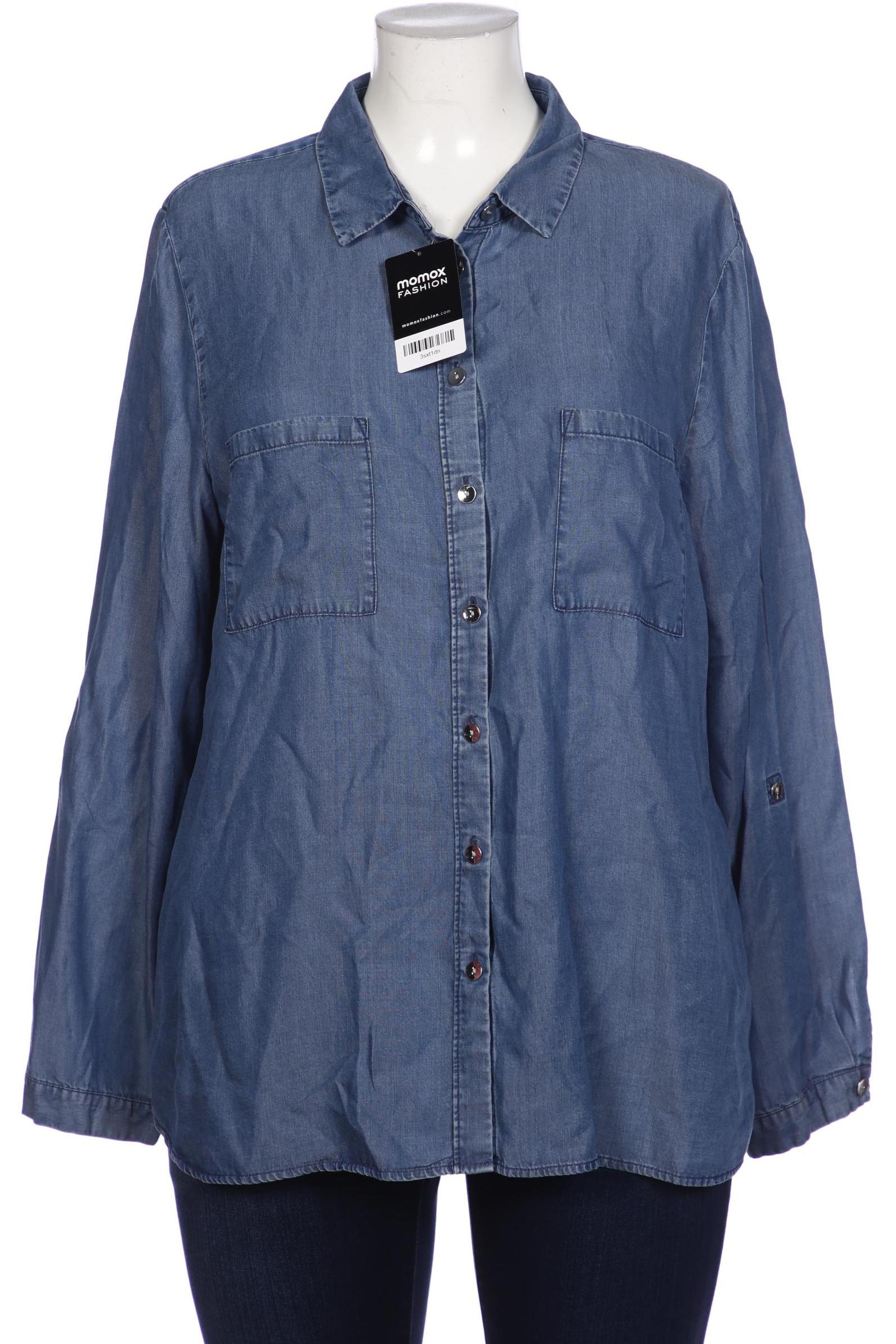 

Comma Damen Bluse, blau, Gr. 46