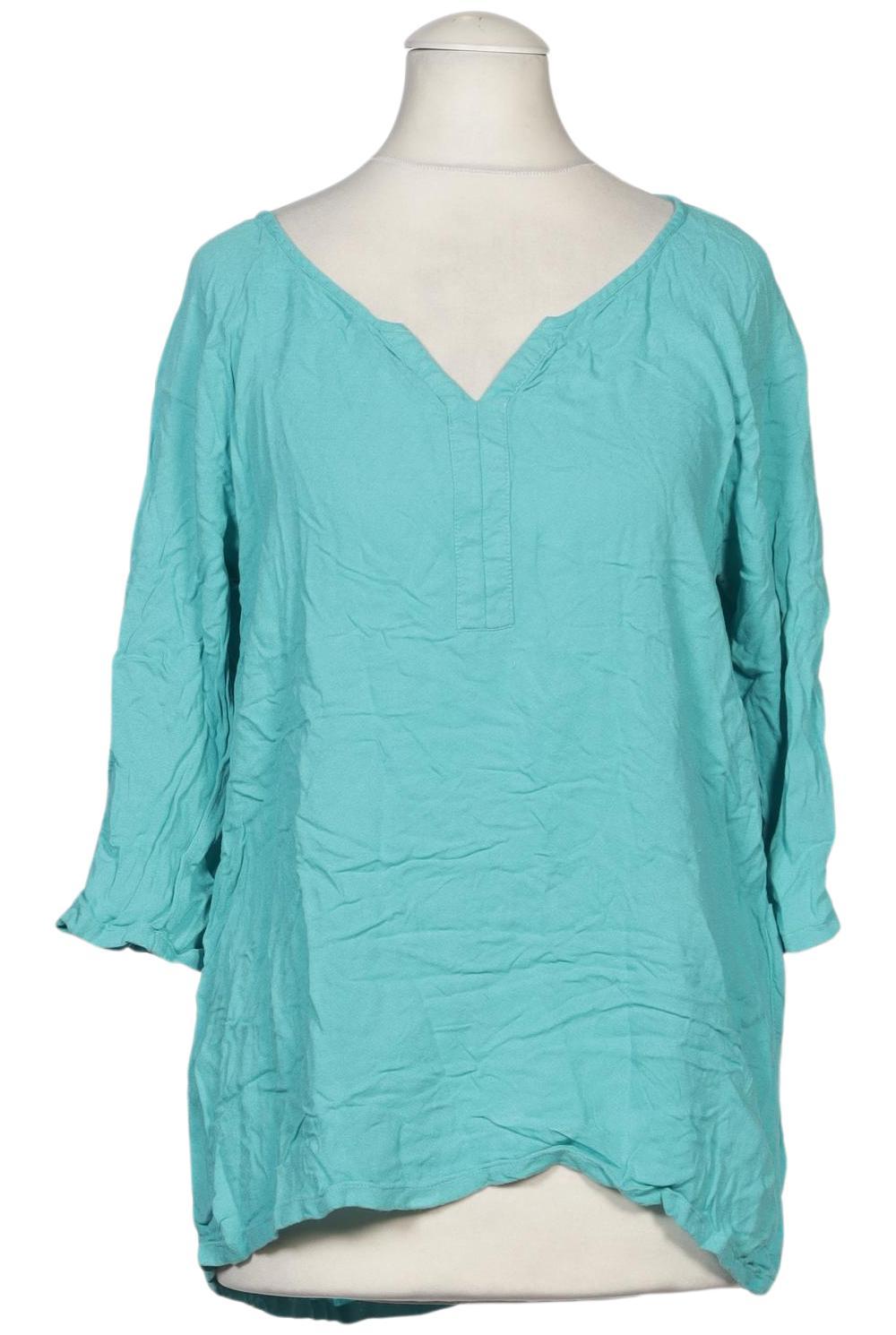 

Comma Damen Bluse, türkis, Gr. 36