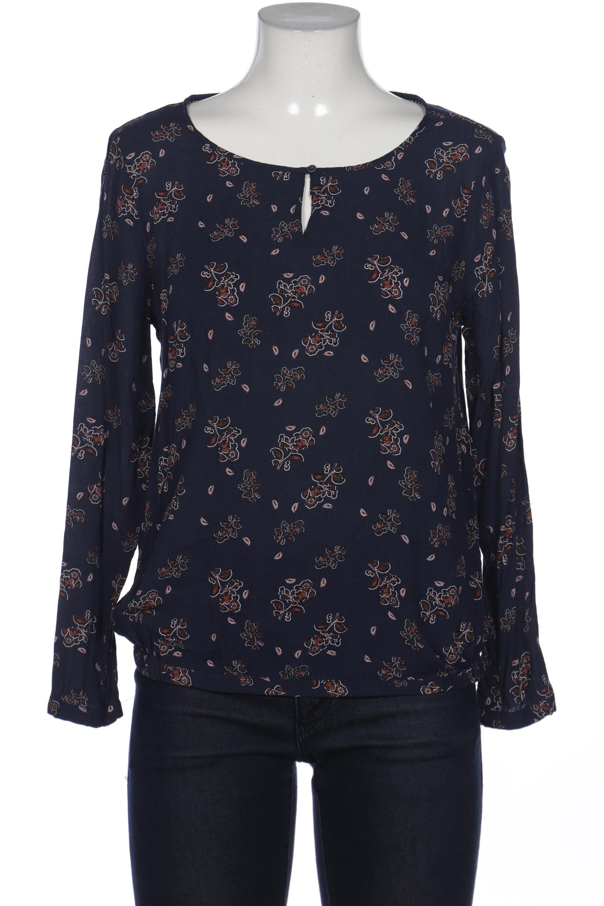 

Comma Damen Bluse, marineblau