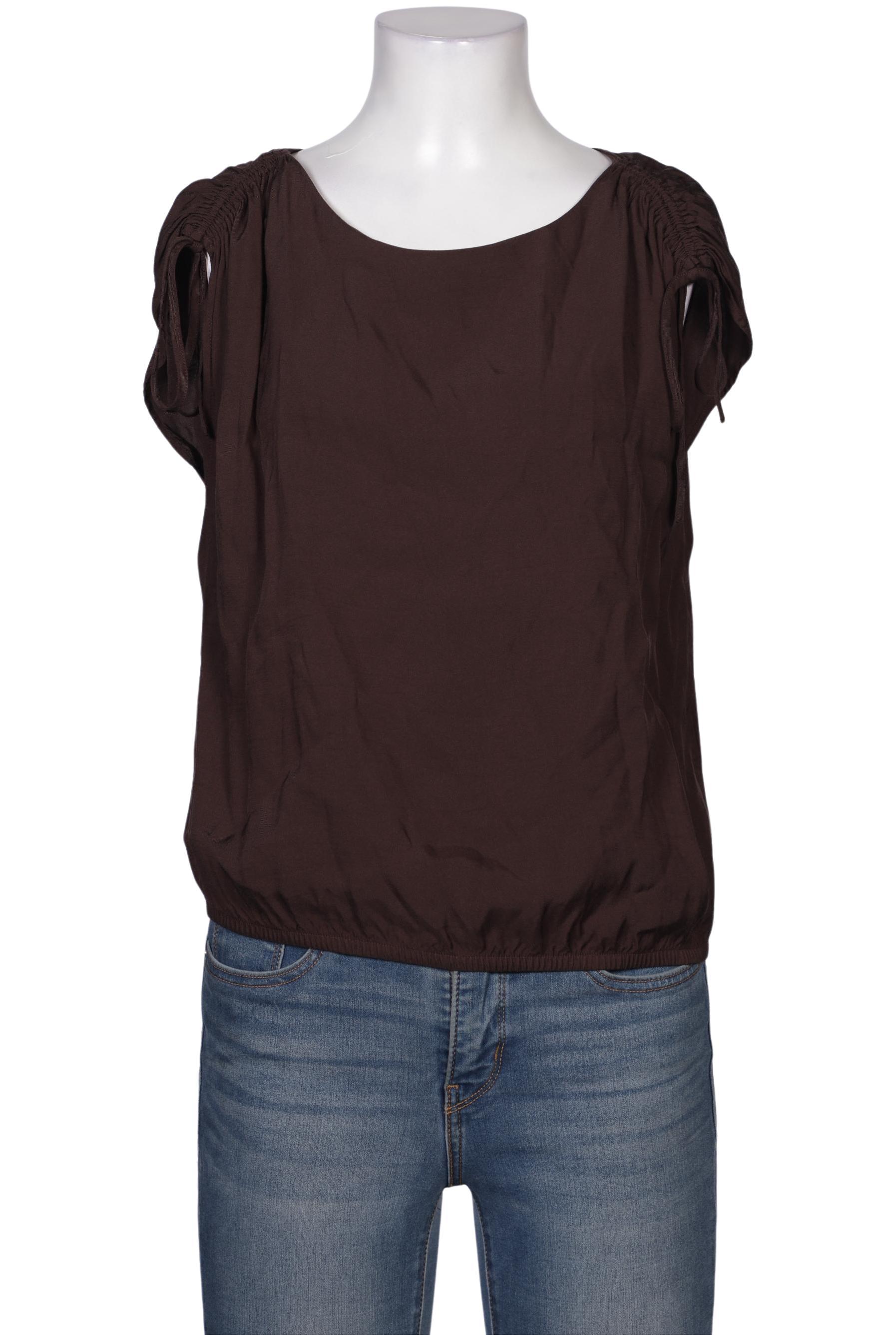 

Comma Damen Bluse, braun, Gr. 34