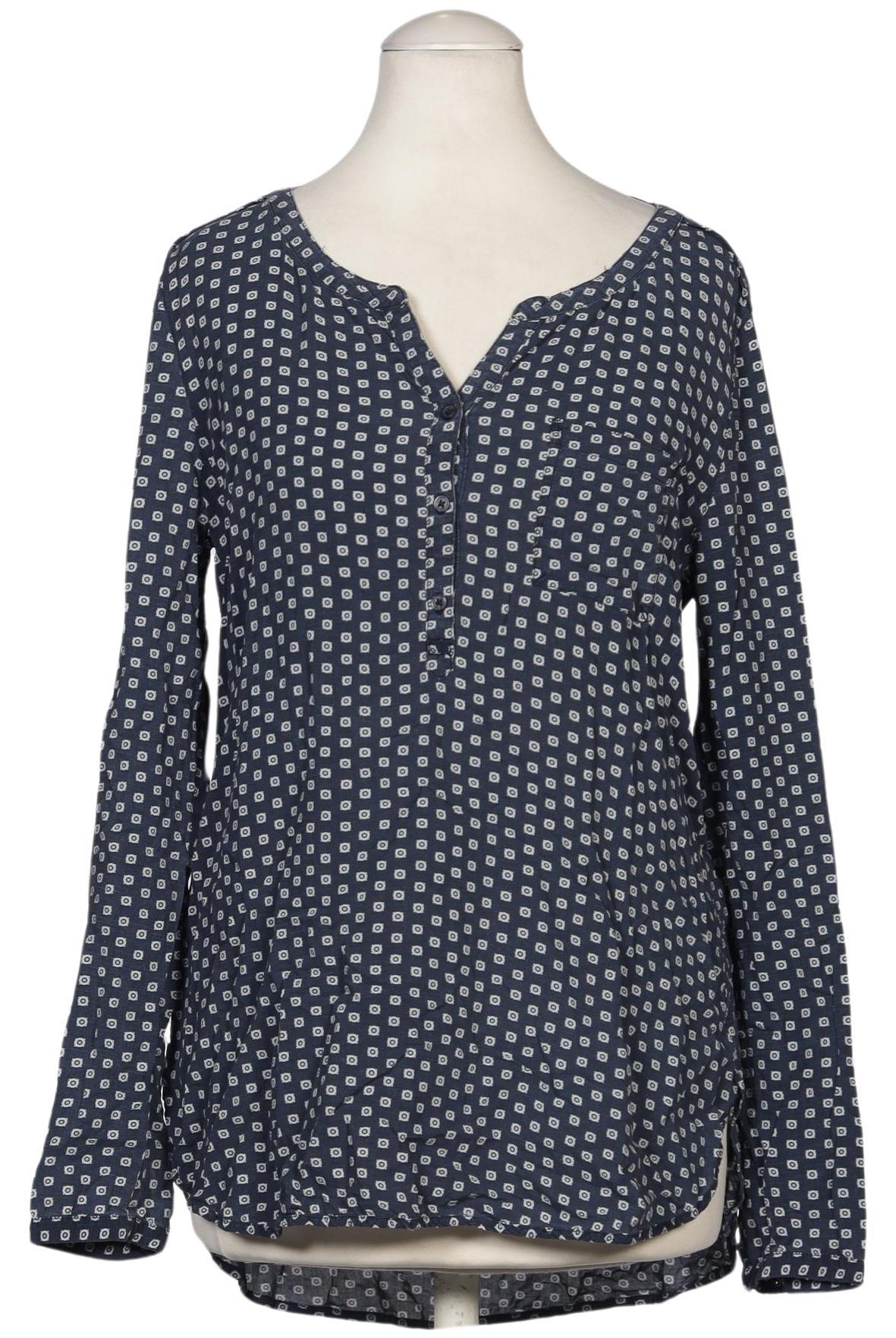 

Comma Damen Bluse, marineblau, Gr. 34