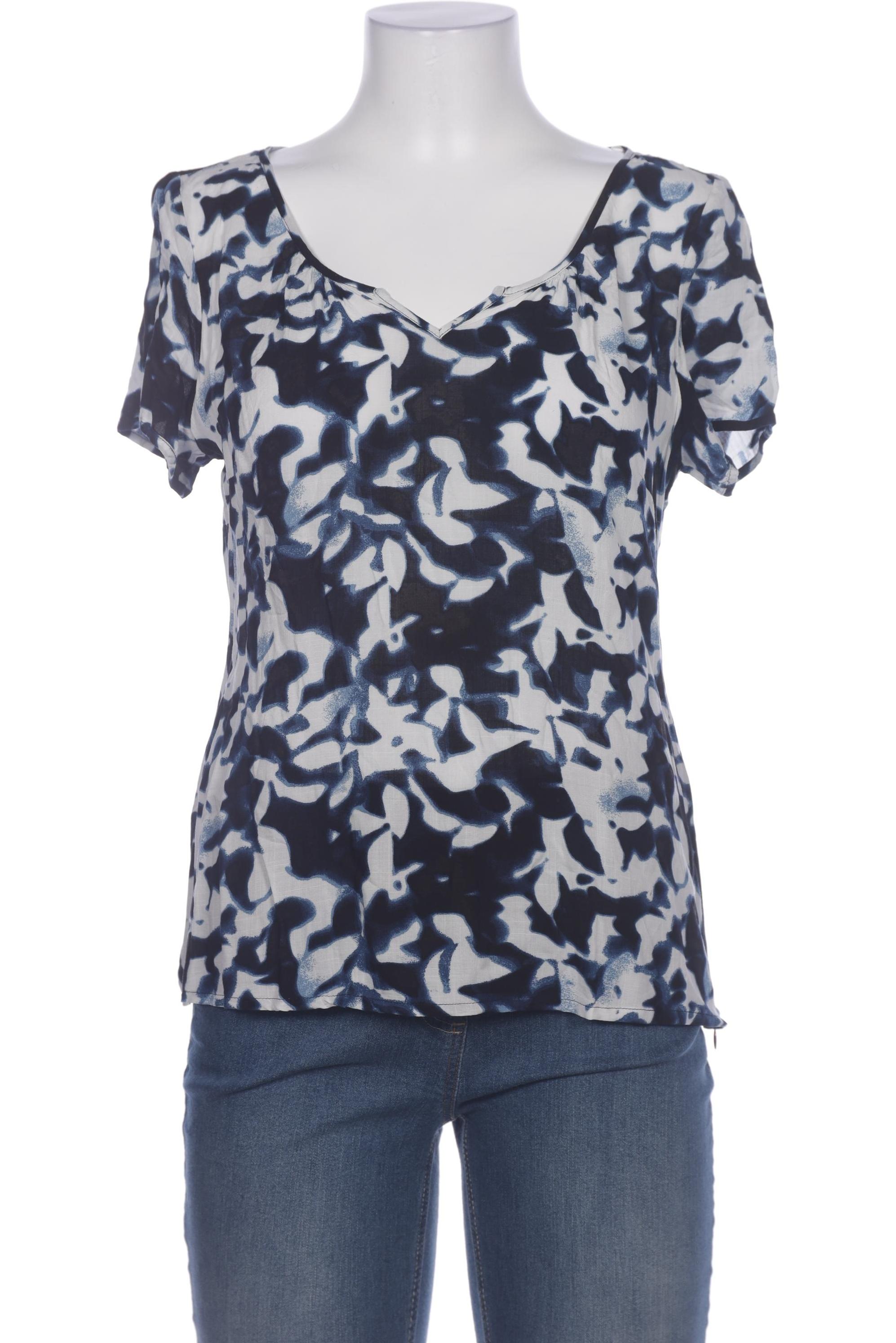 

Comma Damen Bluse, marineblau, Gr. 40
