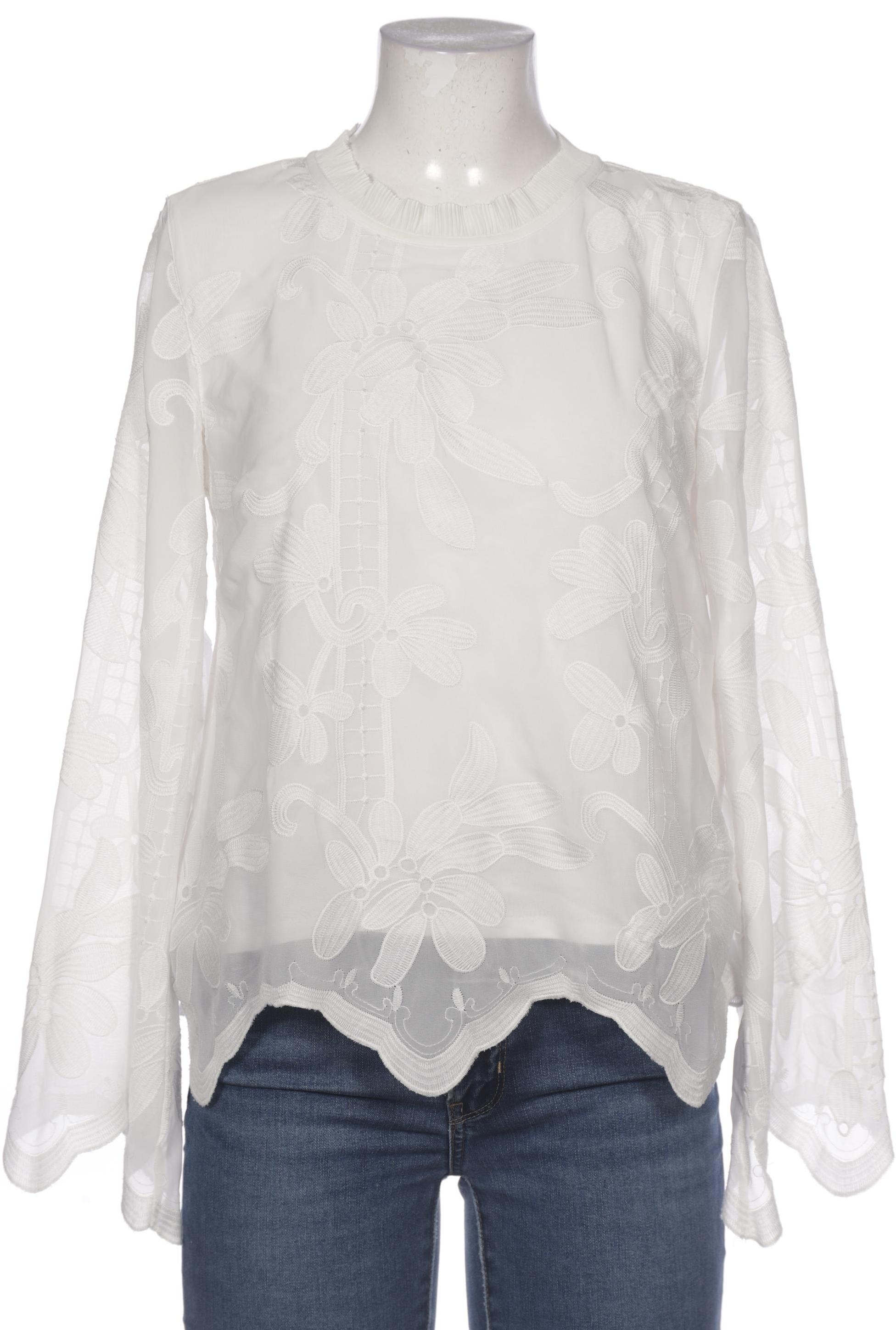 

Comma Damen Bluse, weiß, Gr. 38