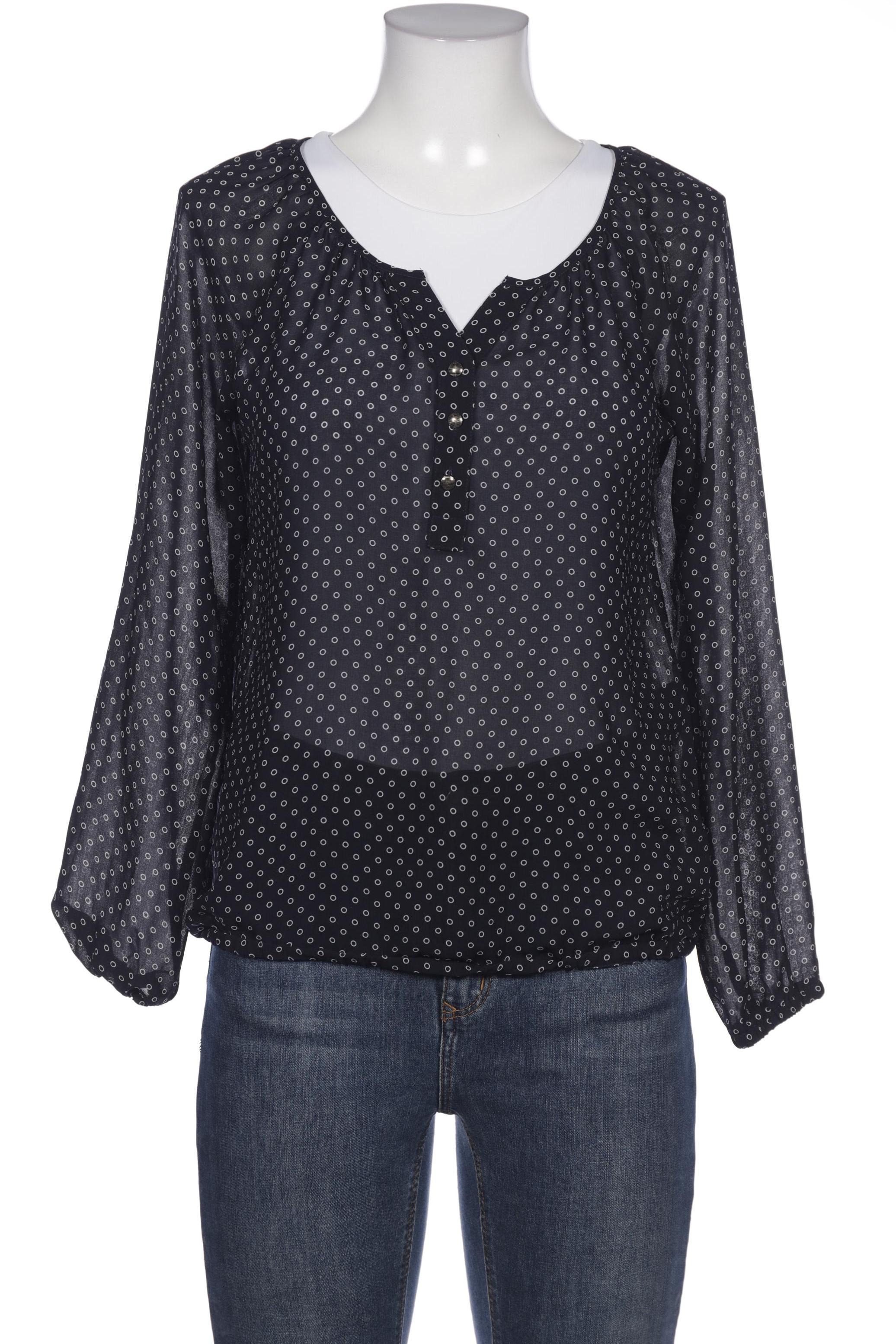 

Comma Damen Bluse, marineblau, Gr. 36