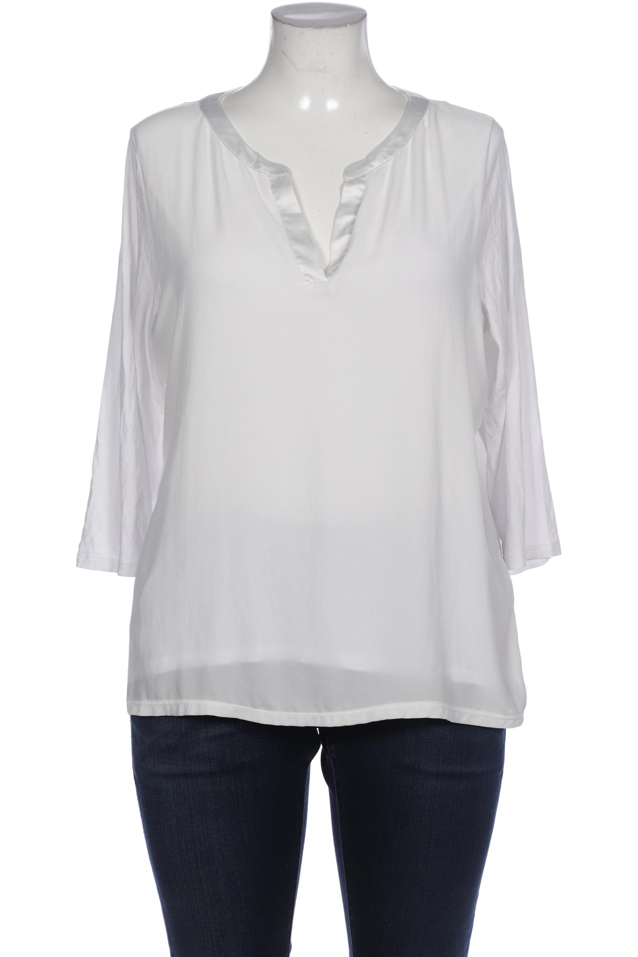 

Comma Damen Bluse, weiß, Gr. 44