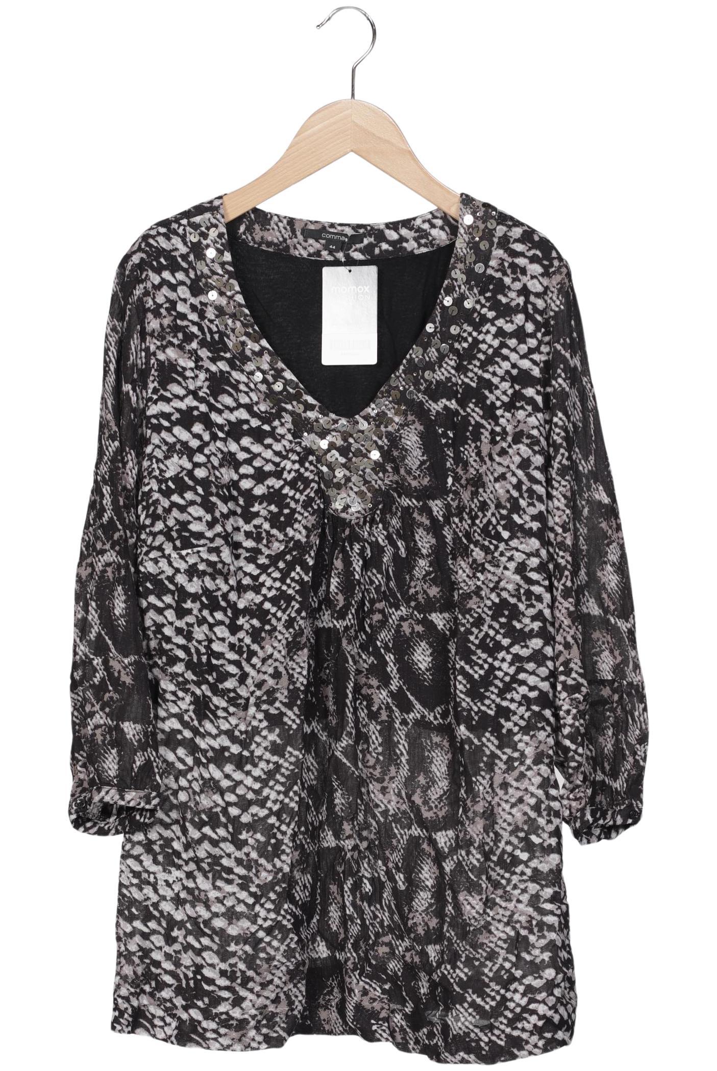 

Comma Damen Bluse, schwarz, Gr. 44