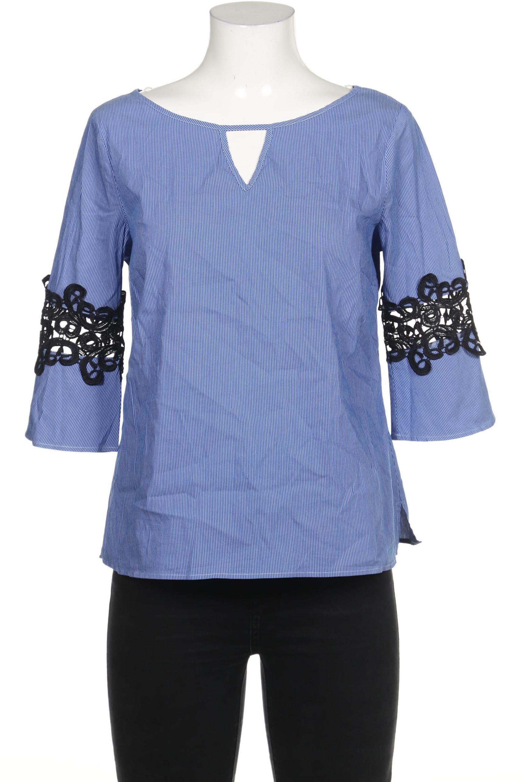 

Comma Damen Bluse, blau