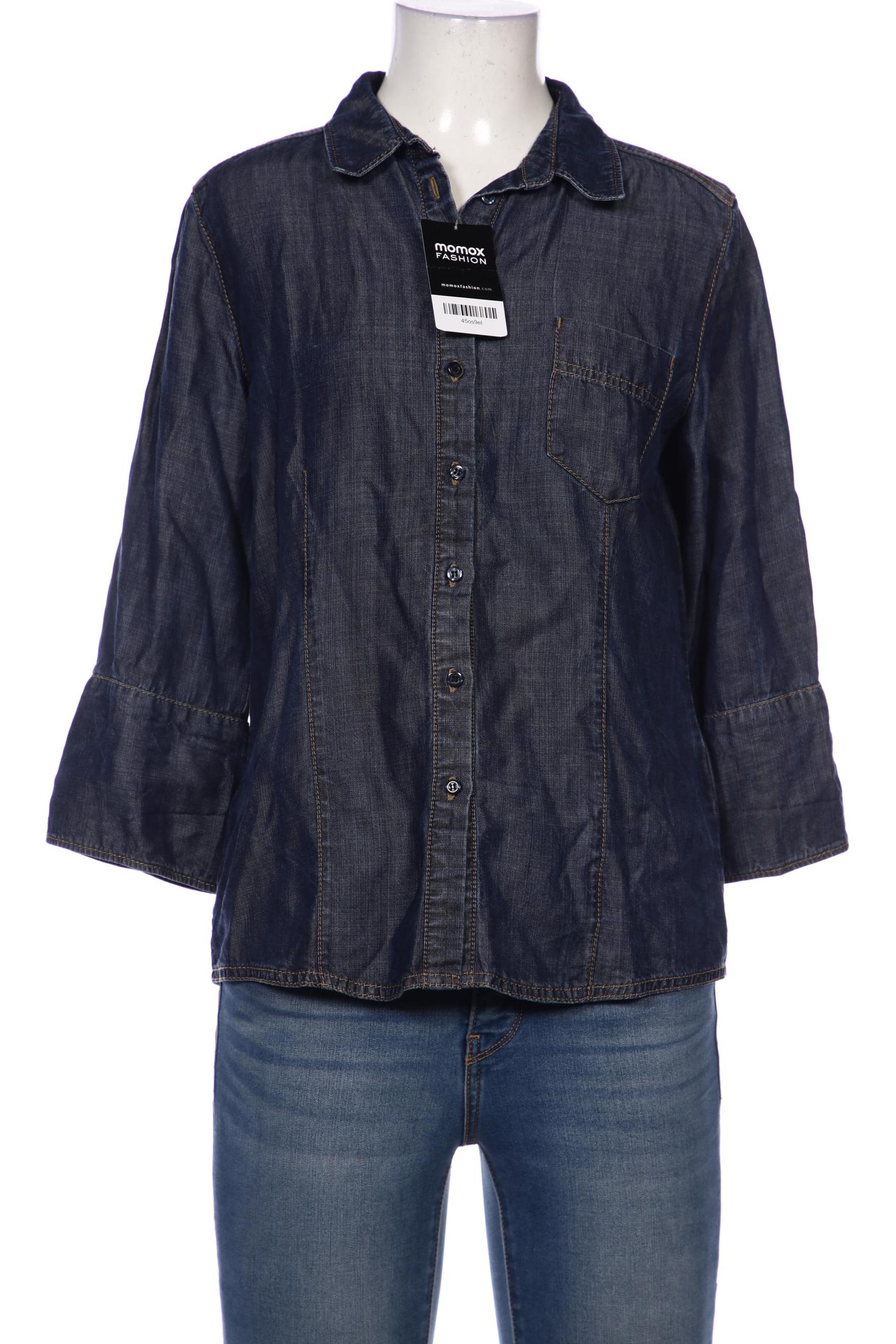 

Comma Damen Bluse, blau