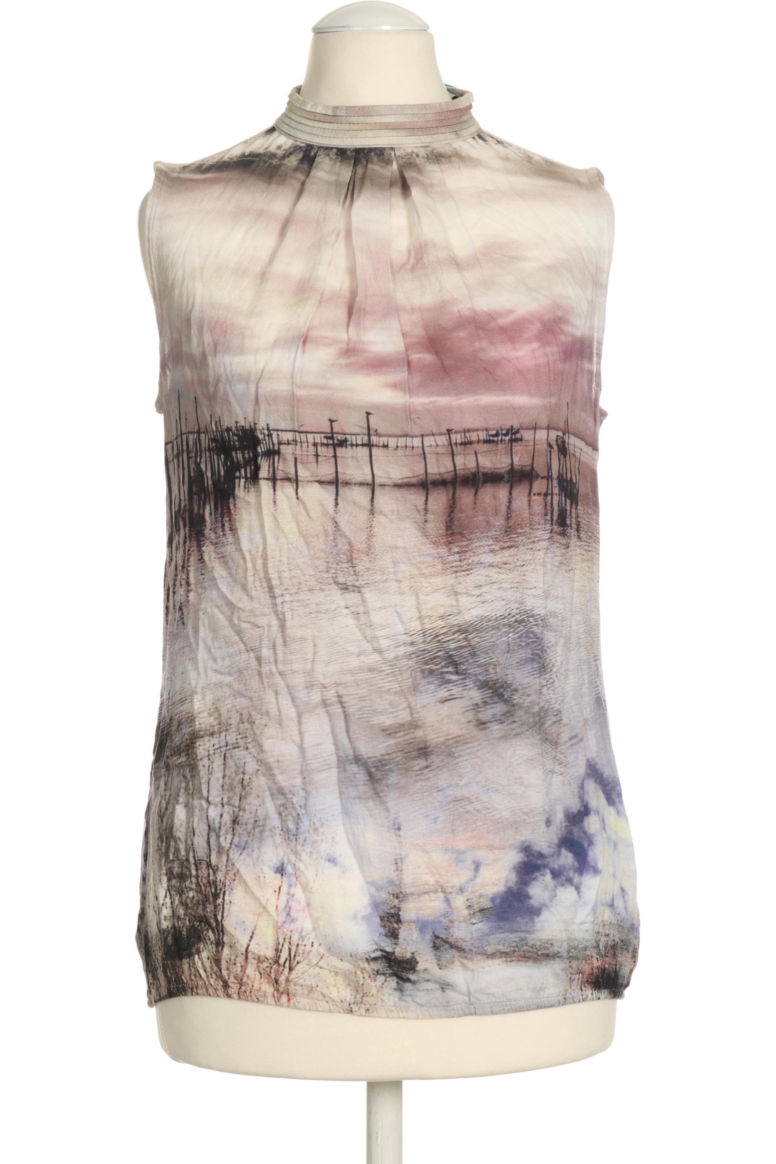 

Comma Damen Bluse, beige, Gr. 34