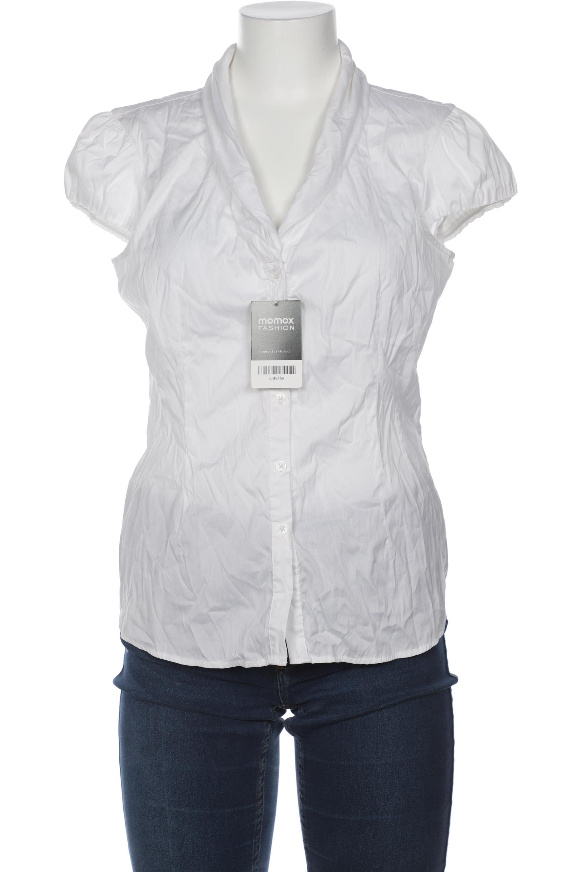 

Comma Damen Bluse, weiß, Gr. 38