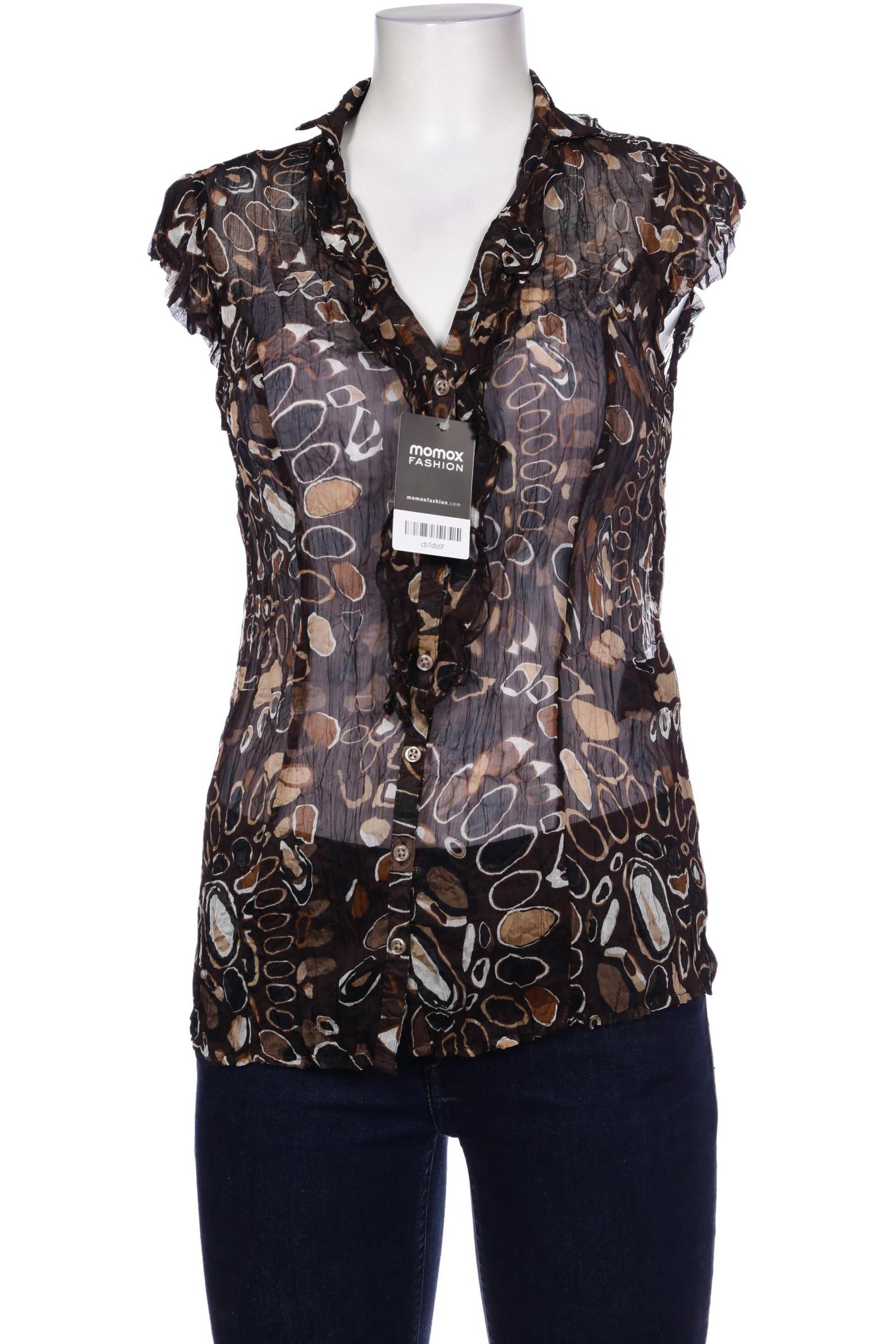 

Comma Damen Bluse, braun, Gr. 40