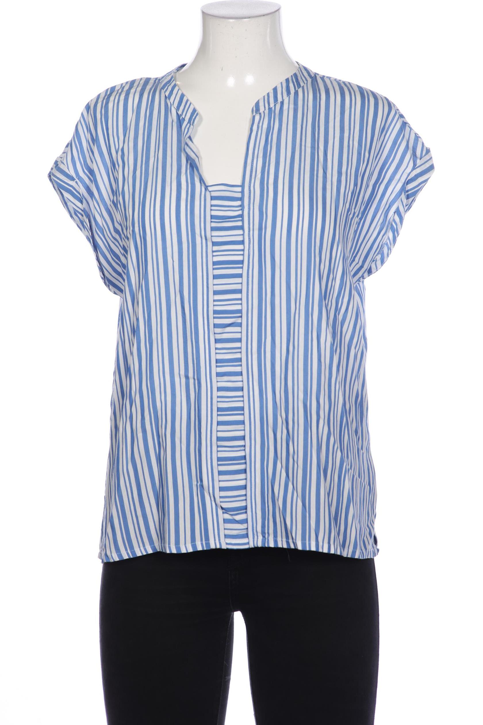 

Comma Damen Bluse, blau, Gr. 40