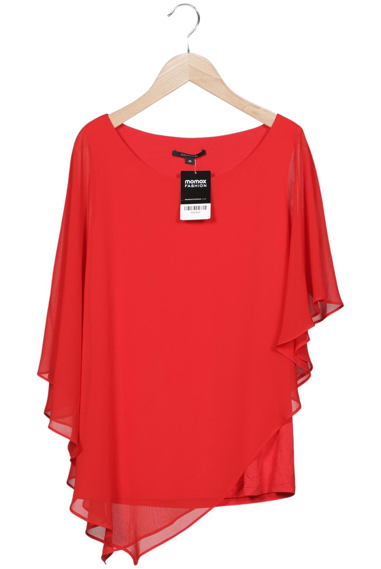 

Comma Damen Bluse, rot, Gr. 36