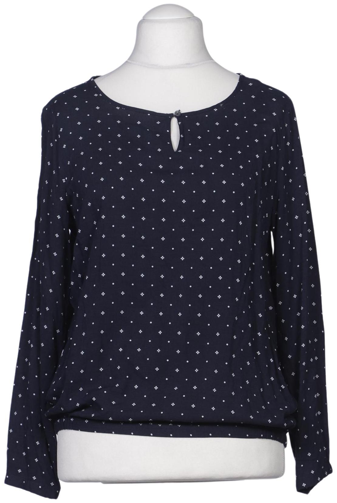 

Comma Damen Bluse, marineblau, Gr. 42