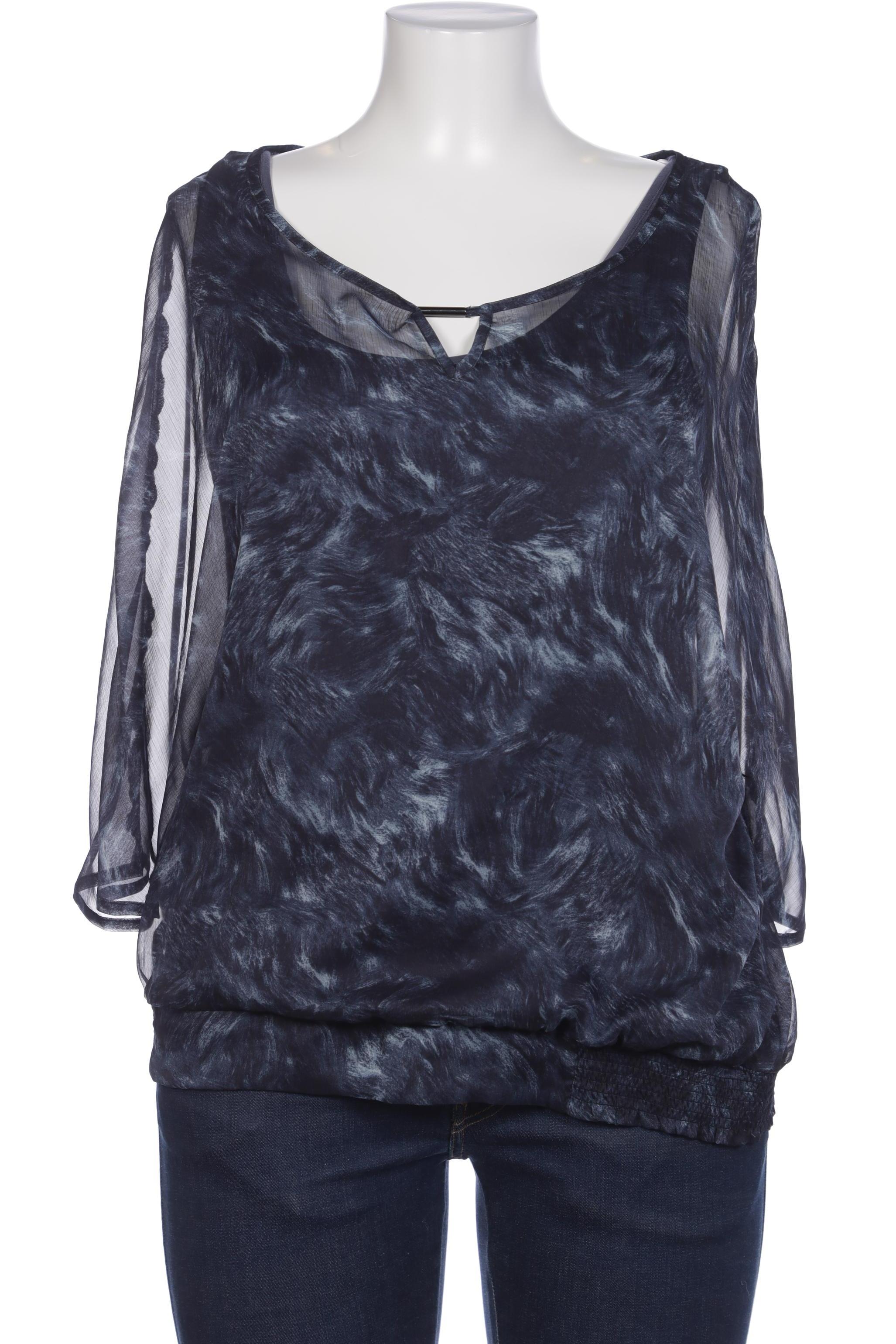 

Comma Damen Bluse, marineblau, Gr. 46