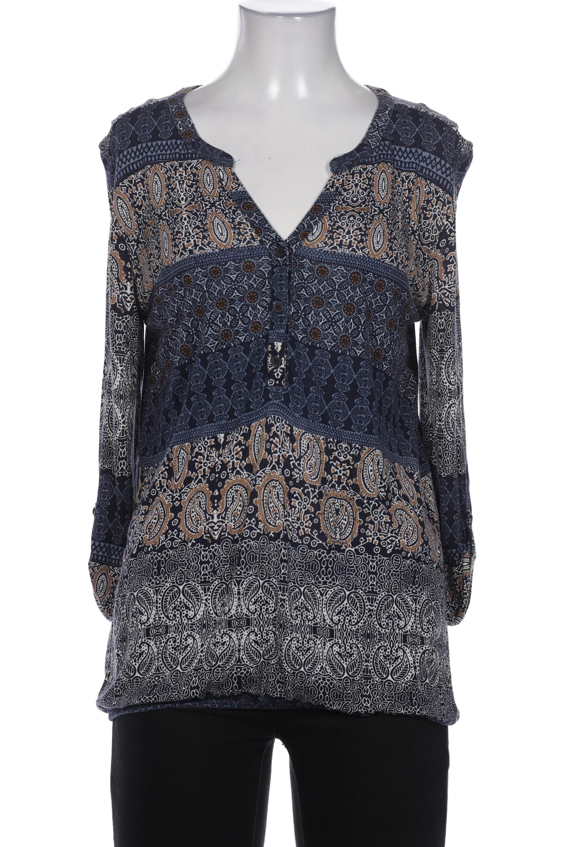 

Comma Damen Bluse, marineblau, Gr. 36