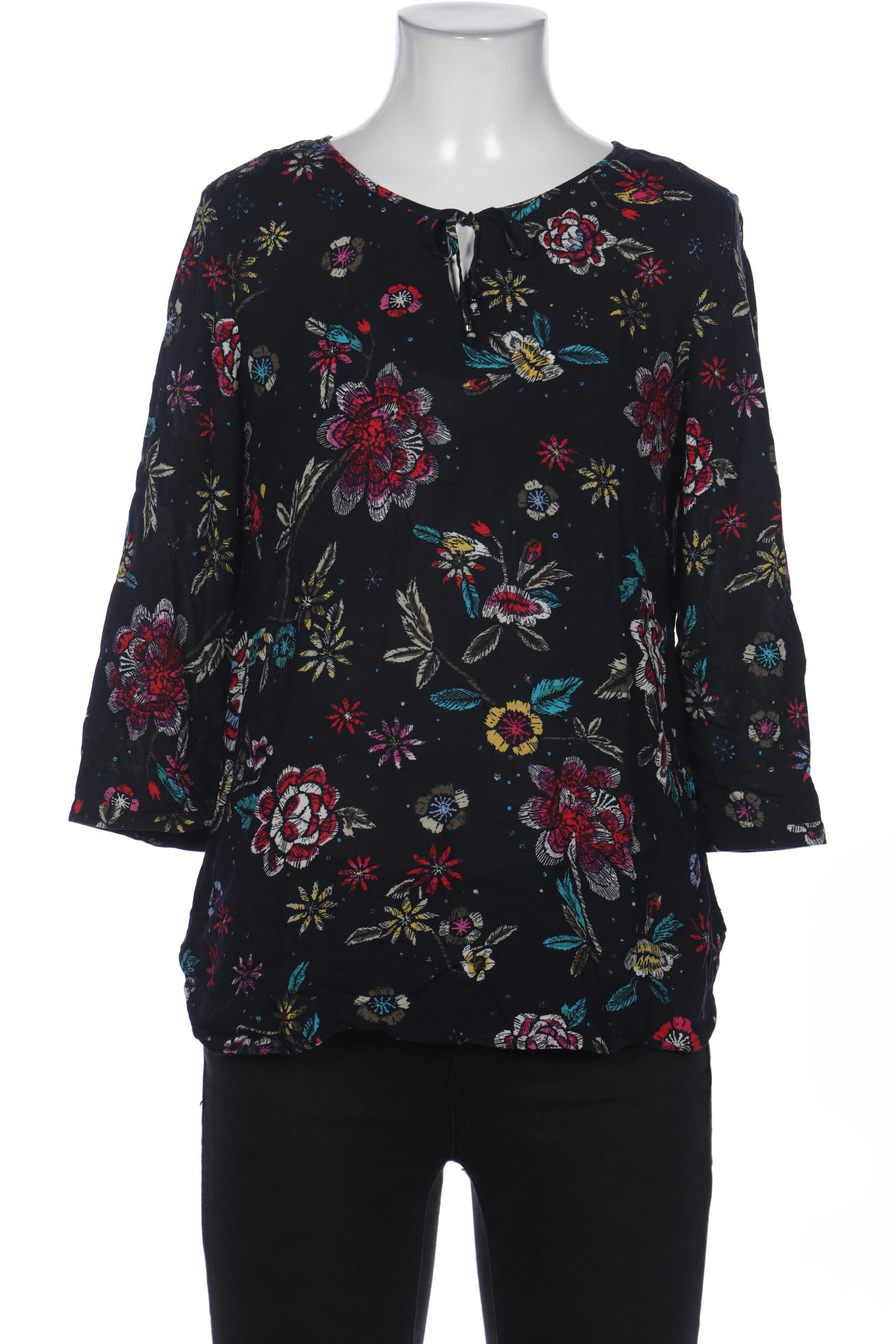 

Comma Damen Bluse, marineblau, Gr. 34