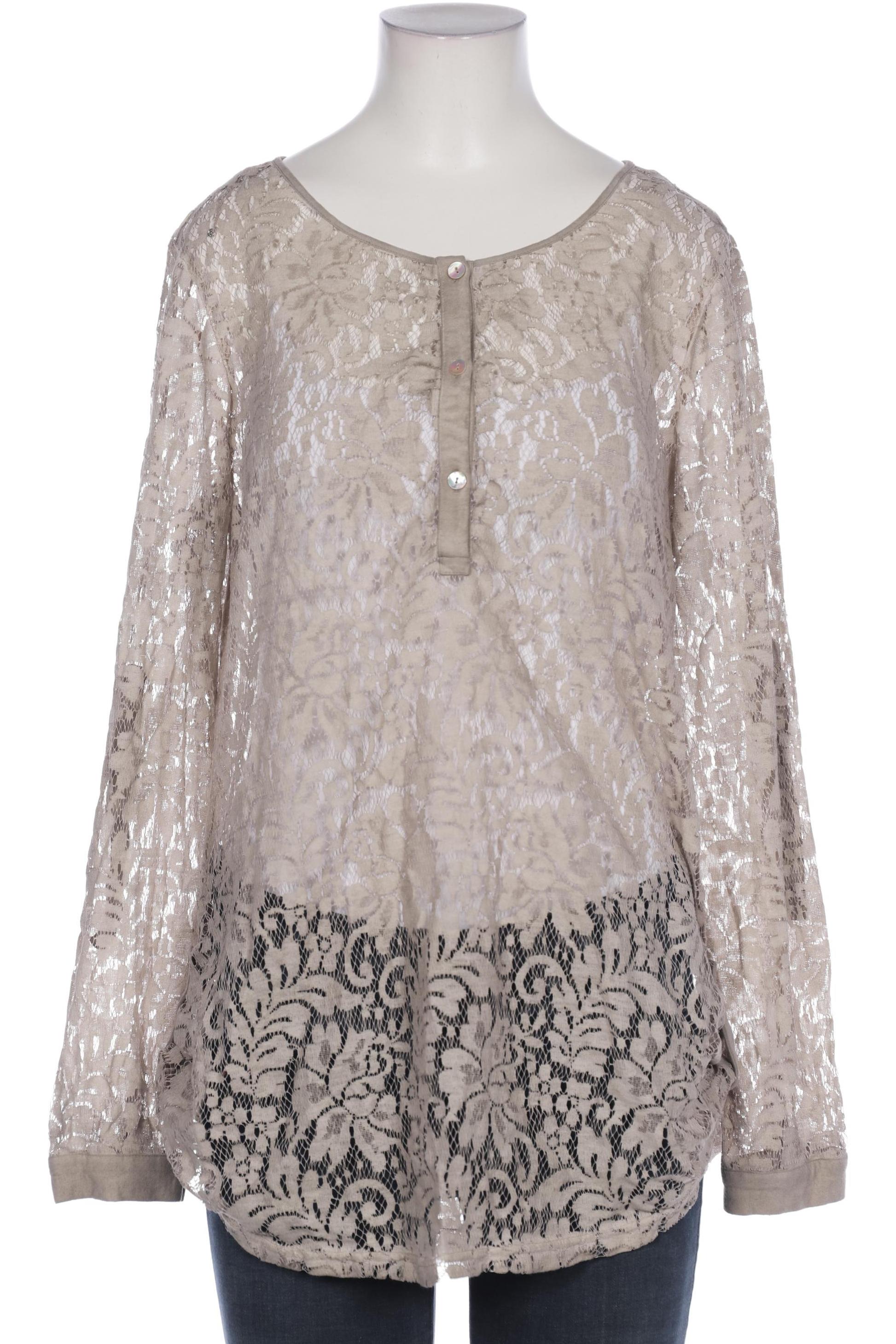 

Comma Damen Bluse, beige, Gr. 40