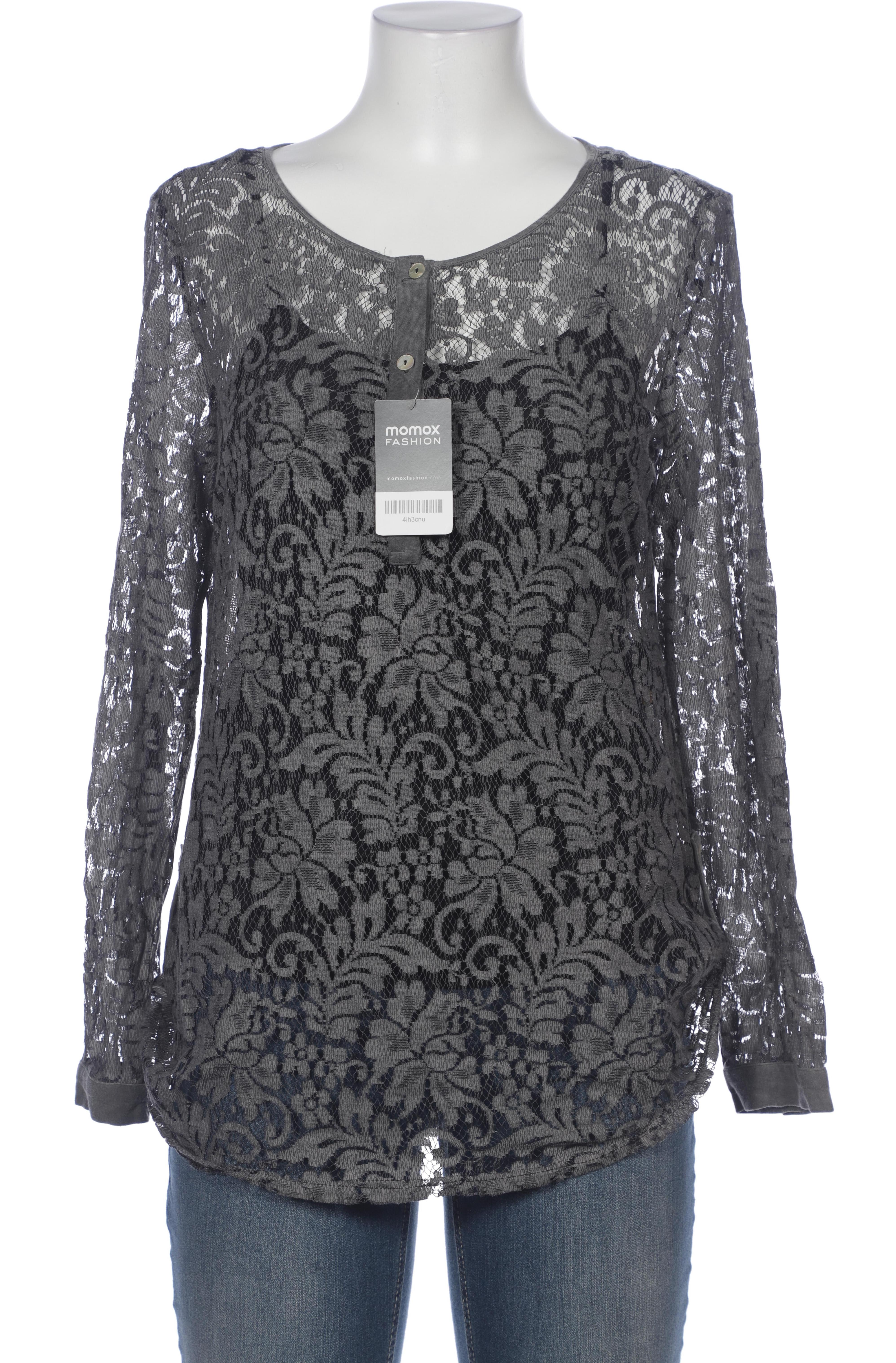

Comma Damen Bluse, grau, Gr. 38