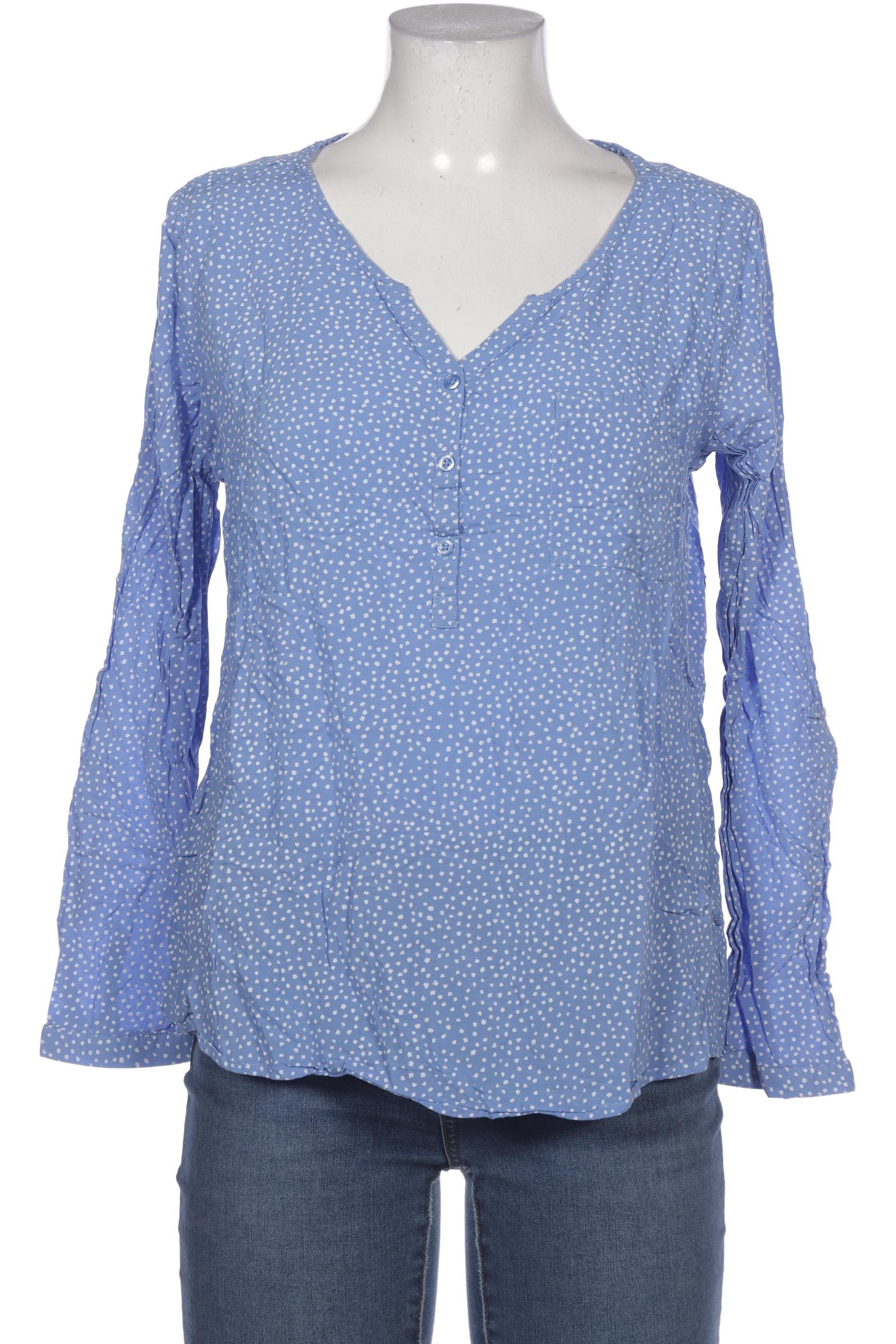 

Comma Damen Bluse, blau, Gr. 40