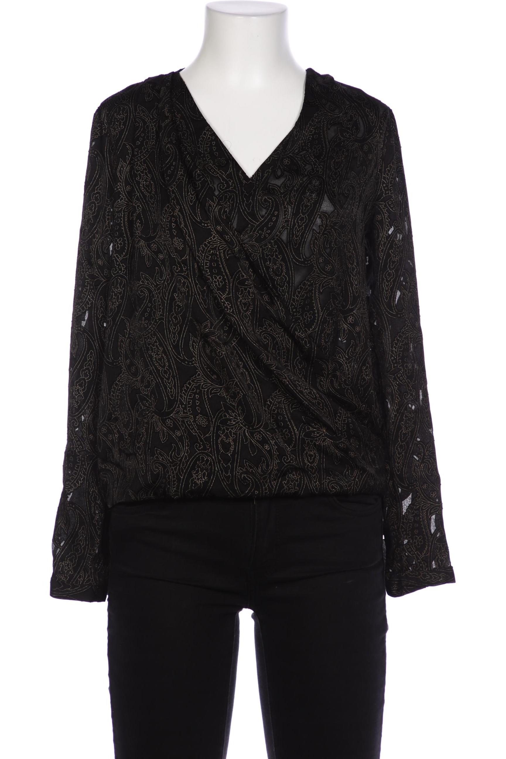 

Comma Damen Bluse, schwarz, Gr. 34