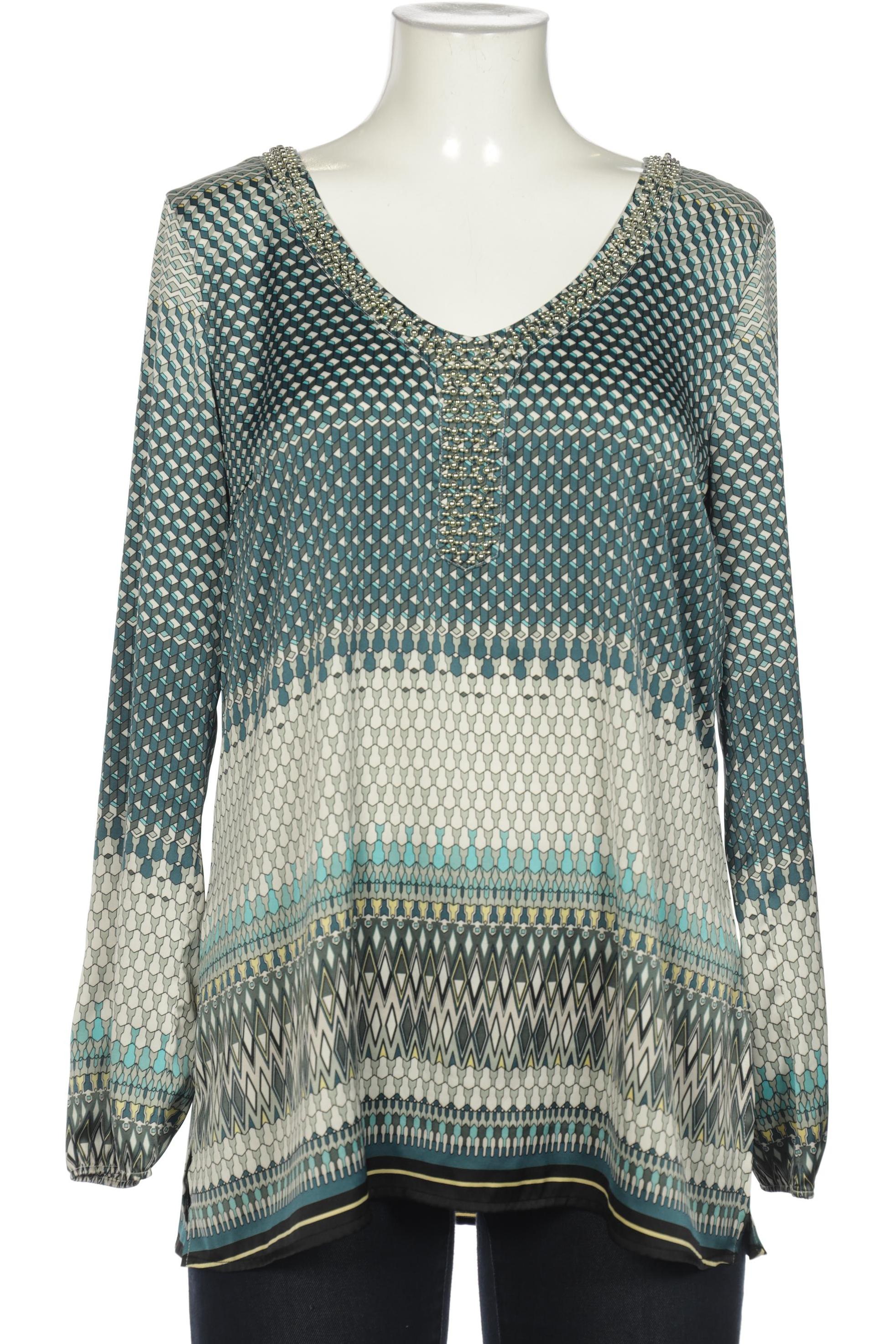 

Comma Damen Bluse, türkis, Gr. 38