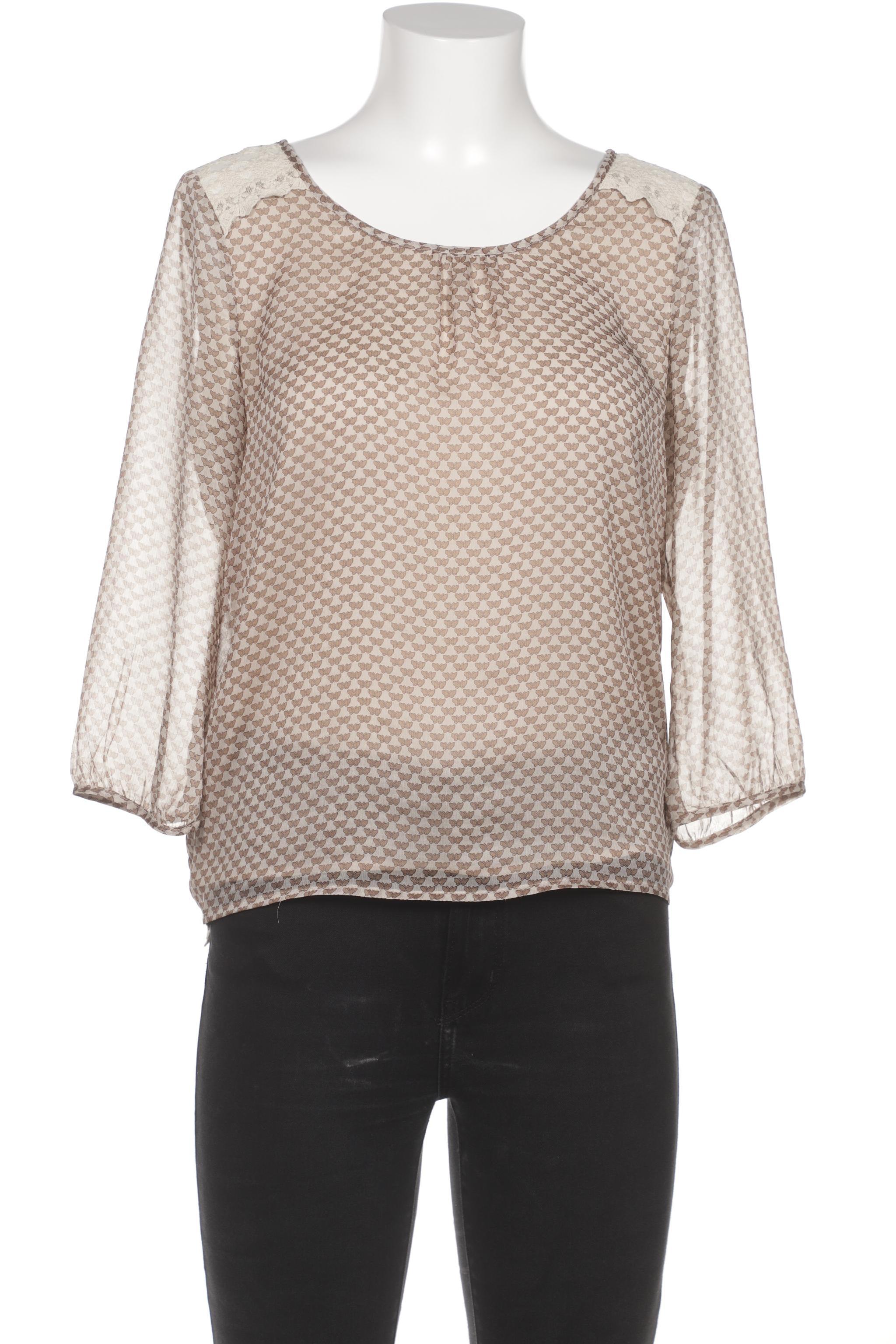 

Comma Damen Bluse, beige, Gr. 38