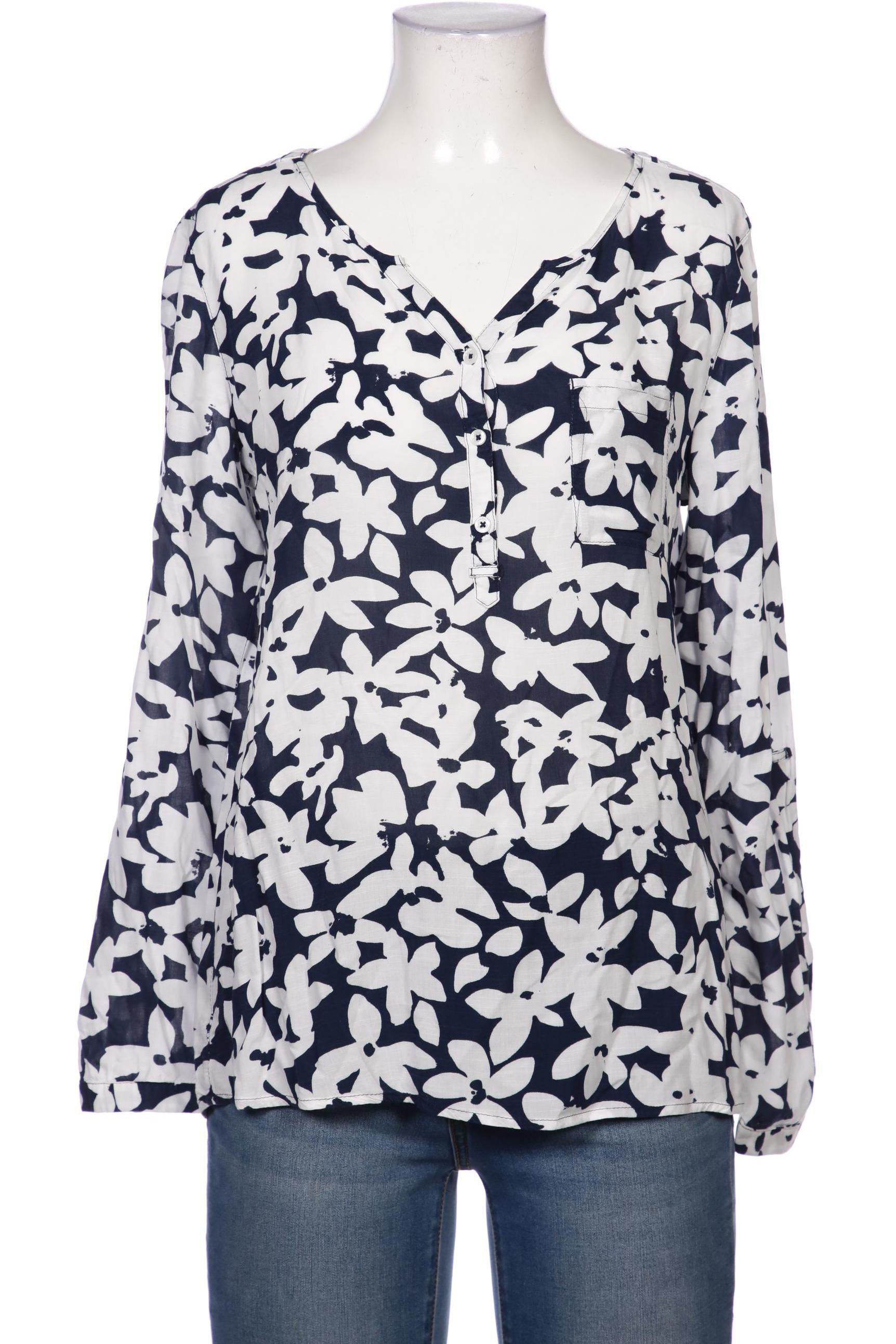 

Comma Damen Bluse, marineblau