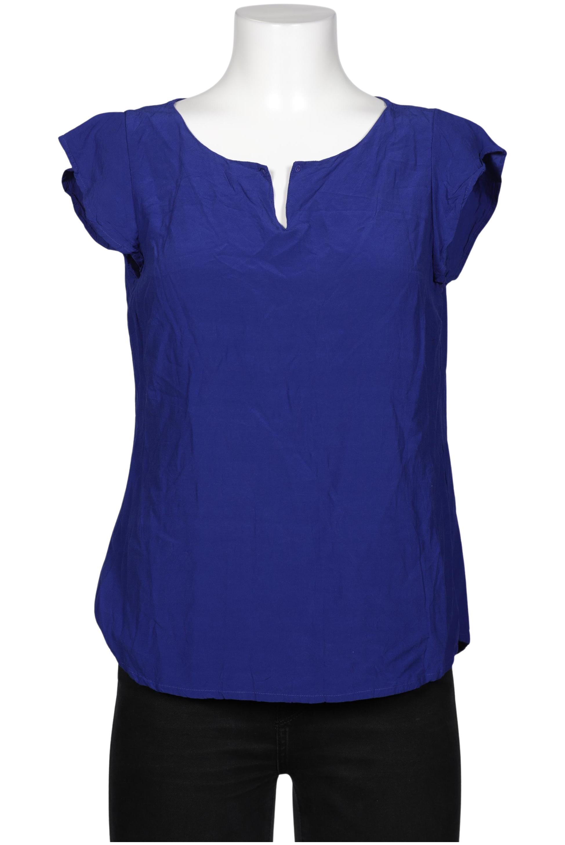 

Comma Damen Bluse, blau, Gr. 40