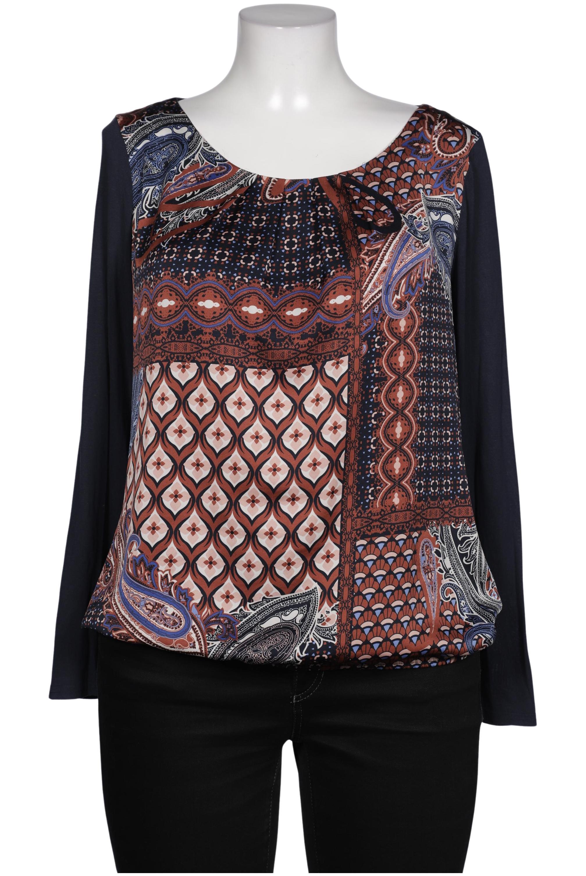 

Comma Damen Bluse, marineblau, Gr. 44