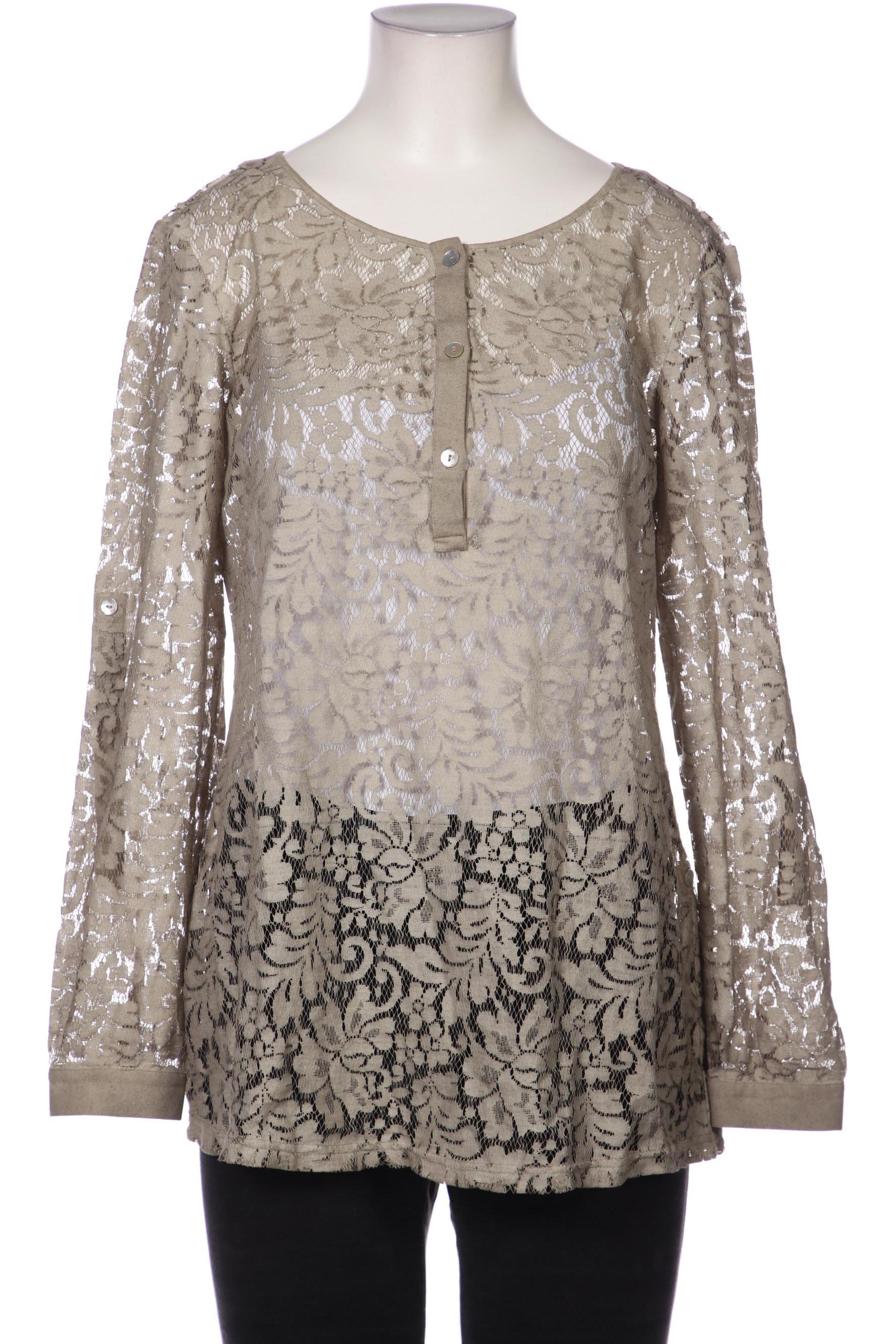 

Comma Damen Bluse, beige, Gr. 34