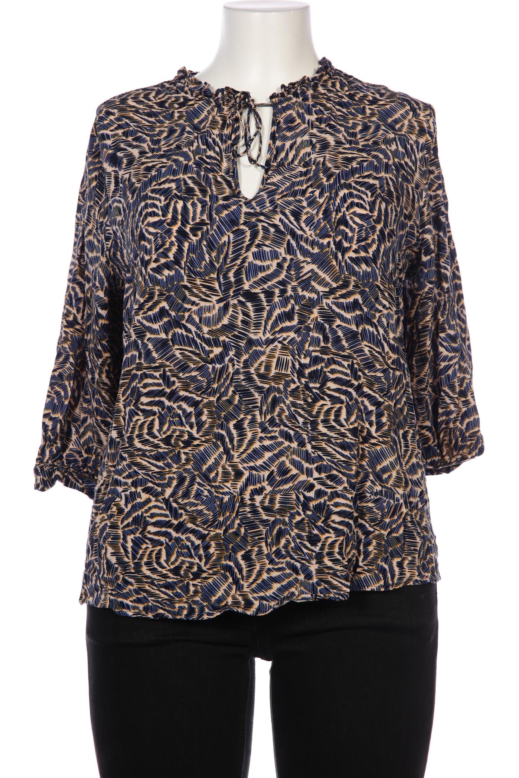 

Comma Damen Bluse, marineblau, Gr. 42