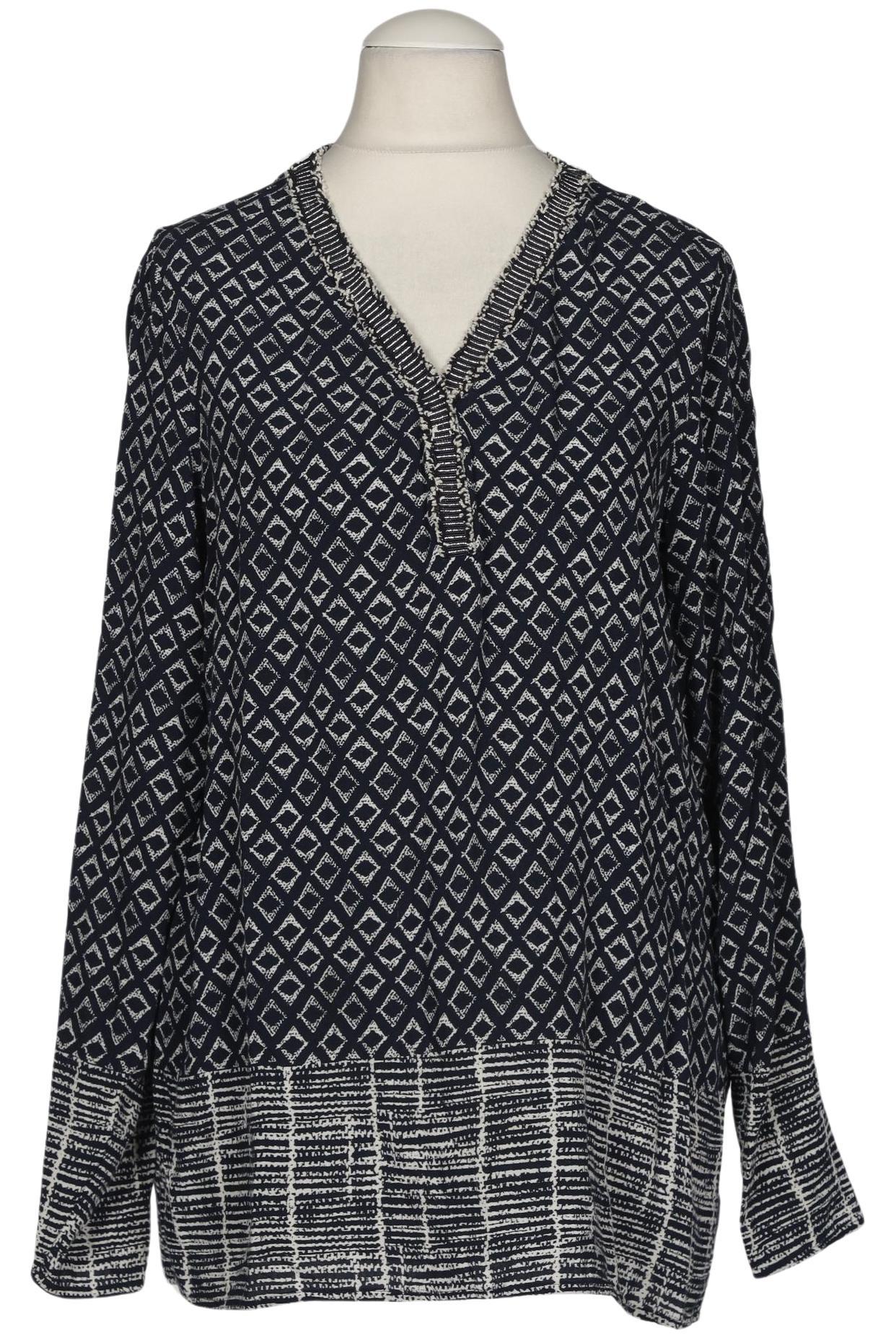 

Comma Damen Bluse, marineblau, Gr. 36