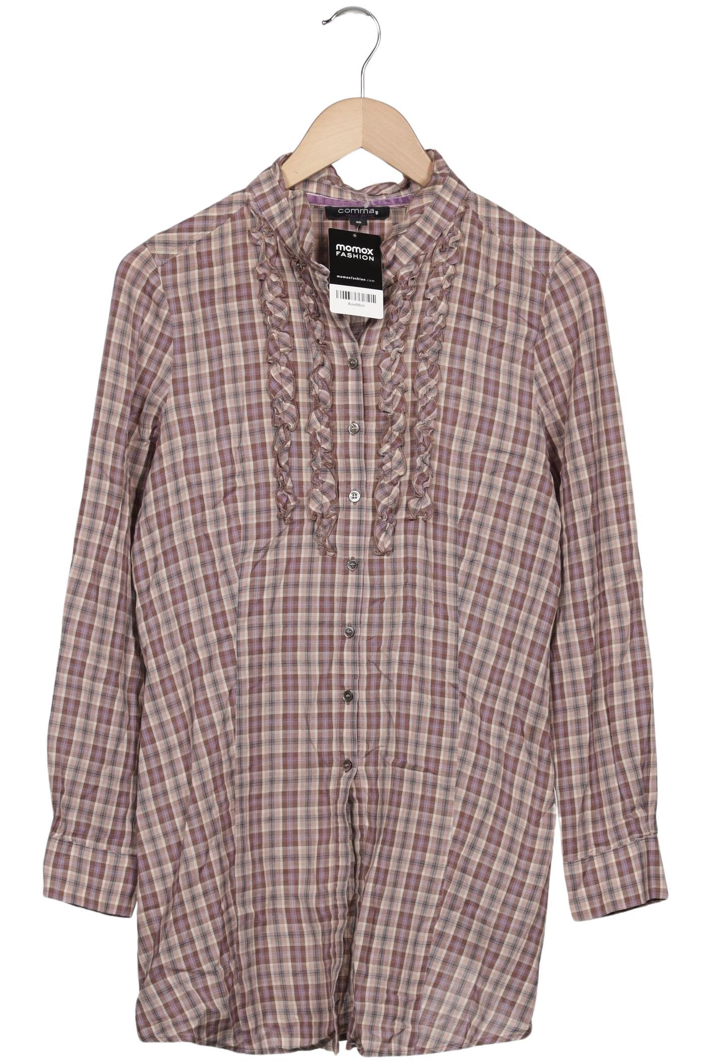 

Comma Damen Bluse, beige, Gr. 36
