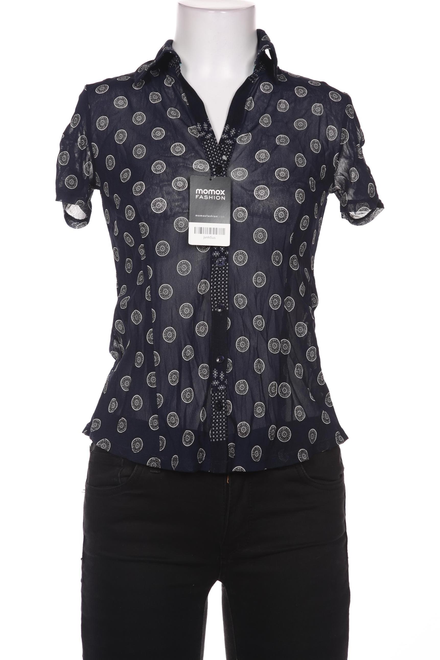 

Comma Damen Bluse, marineblau, Gr. 34